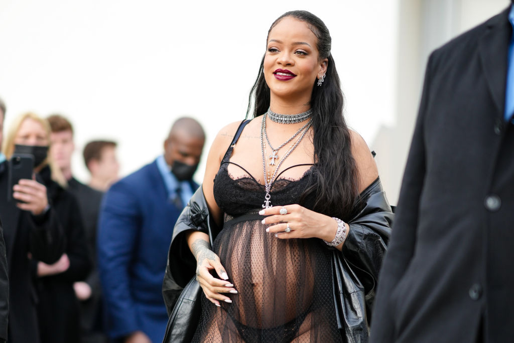 Rihanna is seen outside the Dior show, during Paris Fashion Week in March. Photo / Getty Images