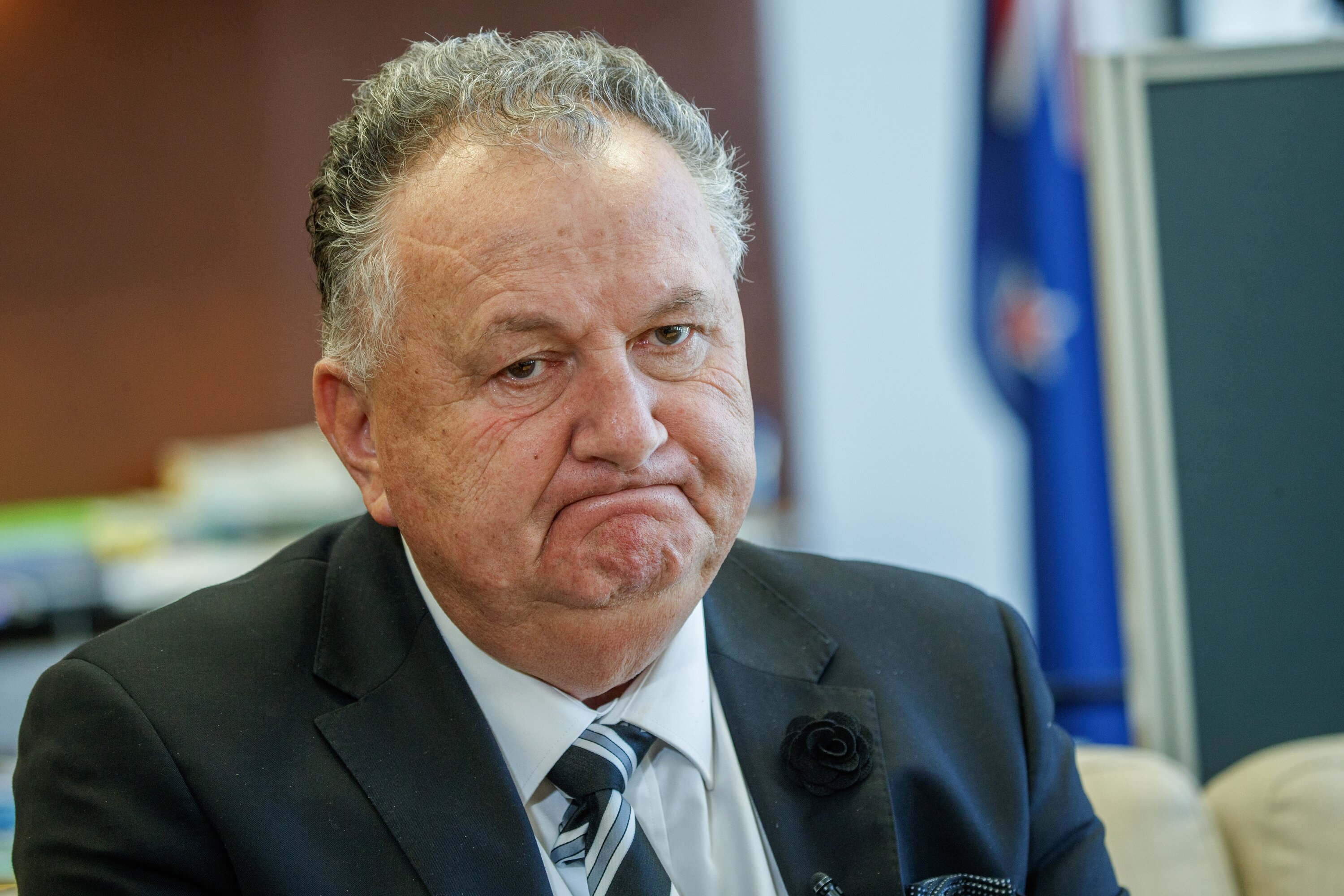NZ First MP Shane Jones called for Hana-Rawhiti Maipi-Clarke to be jailed for her behaviour in Parliament. Photo / Mark Mitchell