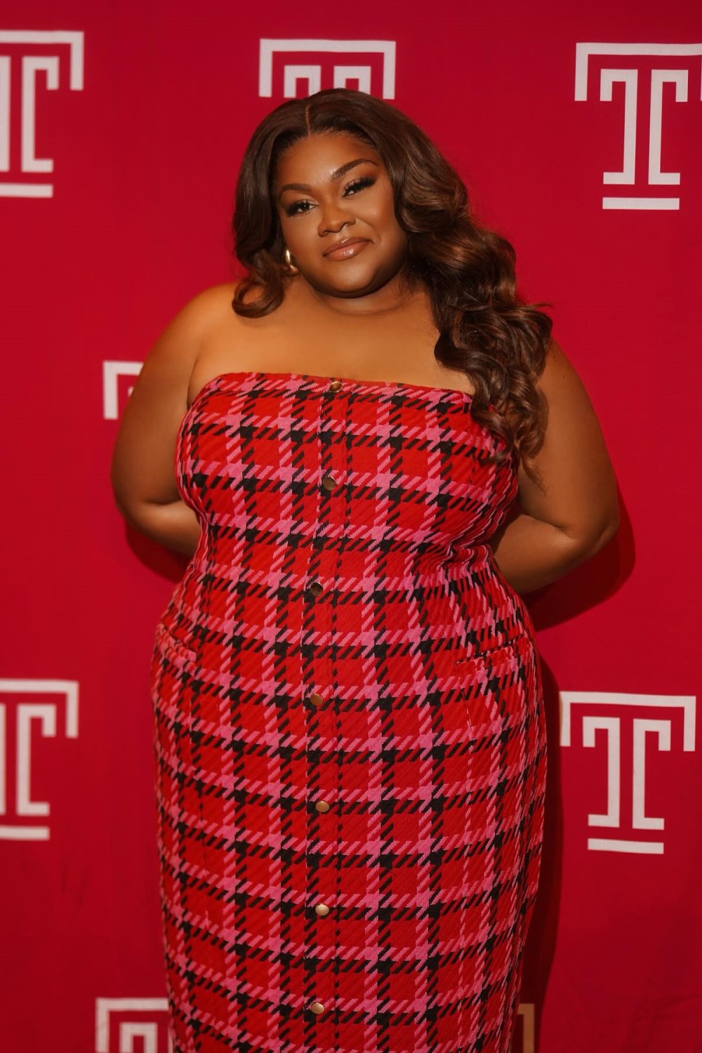 Da'Vine Joy Randolph at Temple University. Photo / @davinejoy