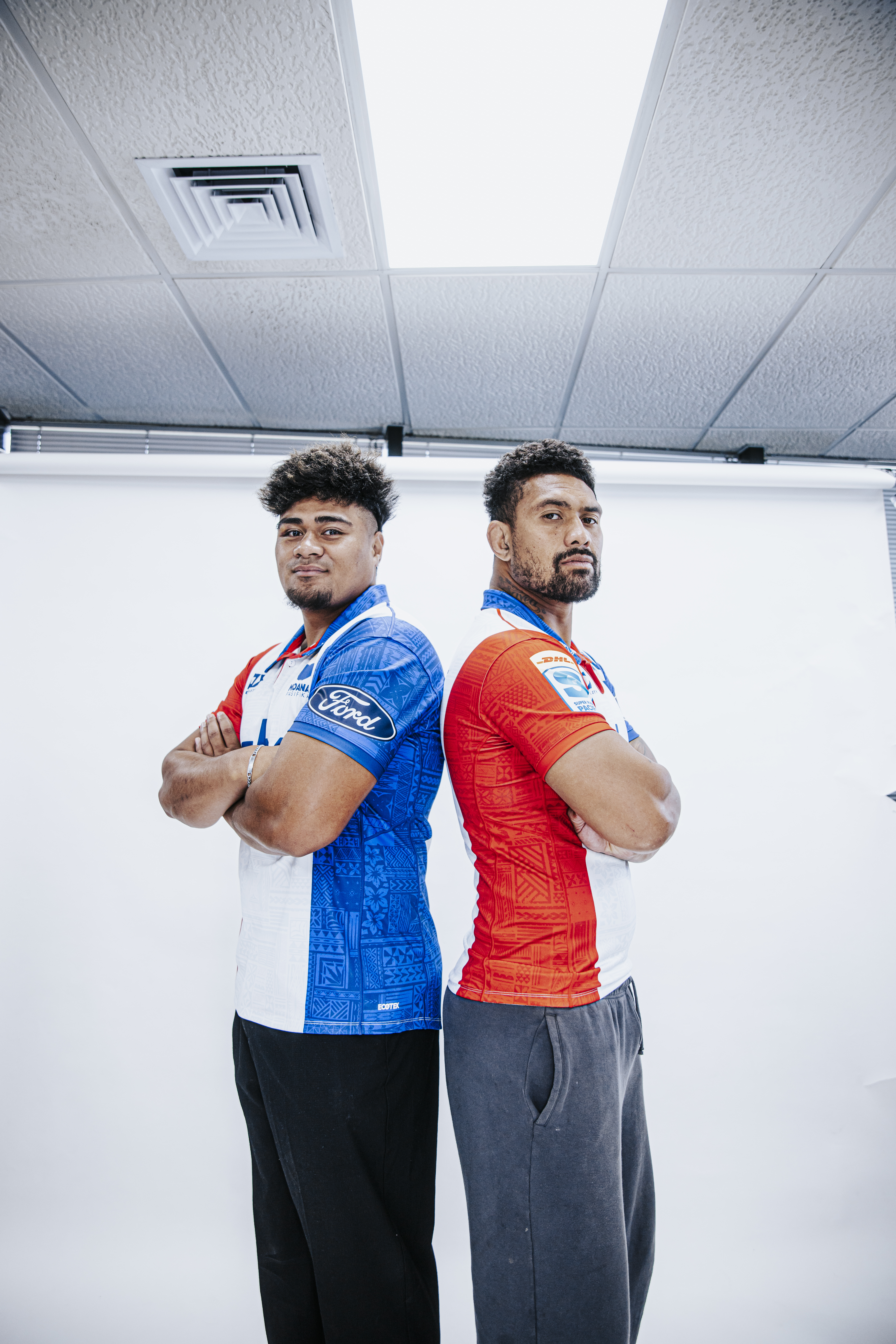 Moana Pasifika's heritage jersey pays tribute to the 2004 Pacific Islanders side. Photo / Moana Pasifika