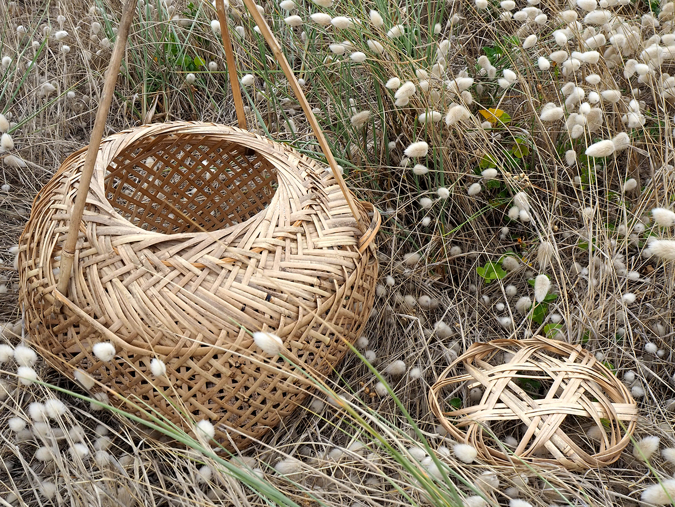 Woven basket. Picture / Supplied