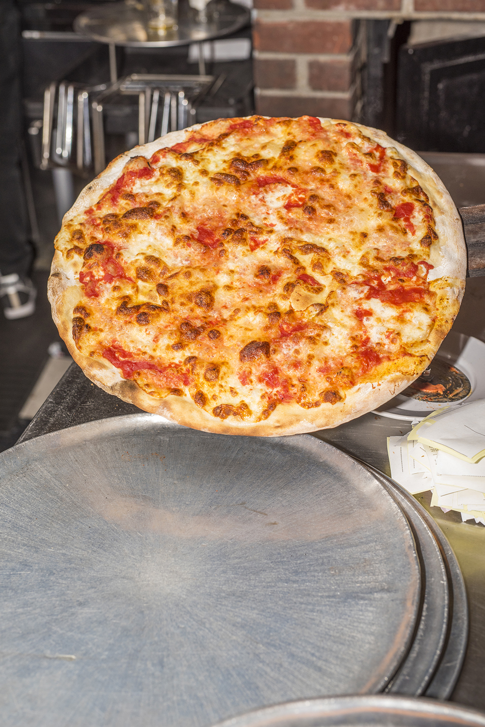Pizza at John’s of Bleecker St. Photo / Supplied