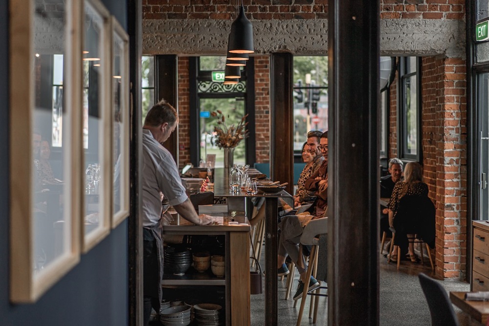 Moiety's evolving menu is centred on local produce. 