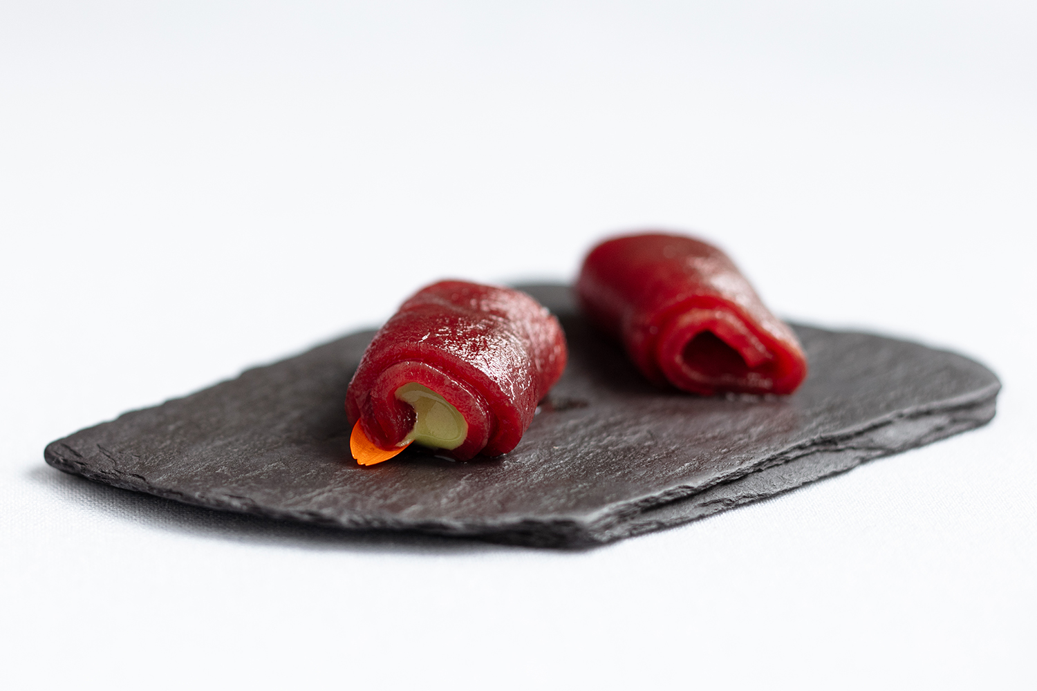 The Grove's rolled venison. Photo / Babiche Martens