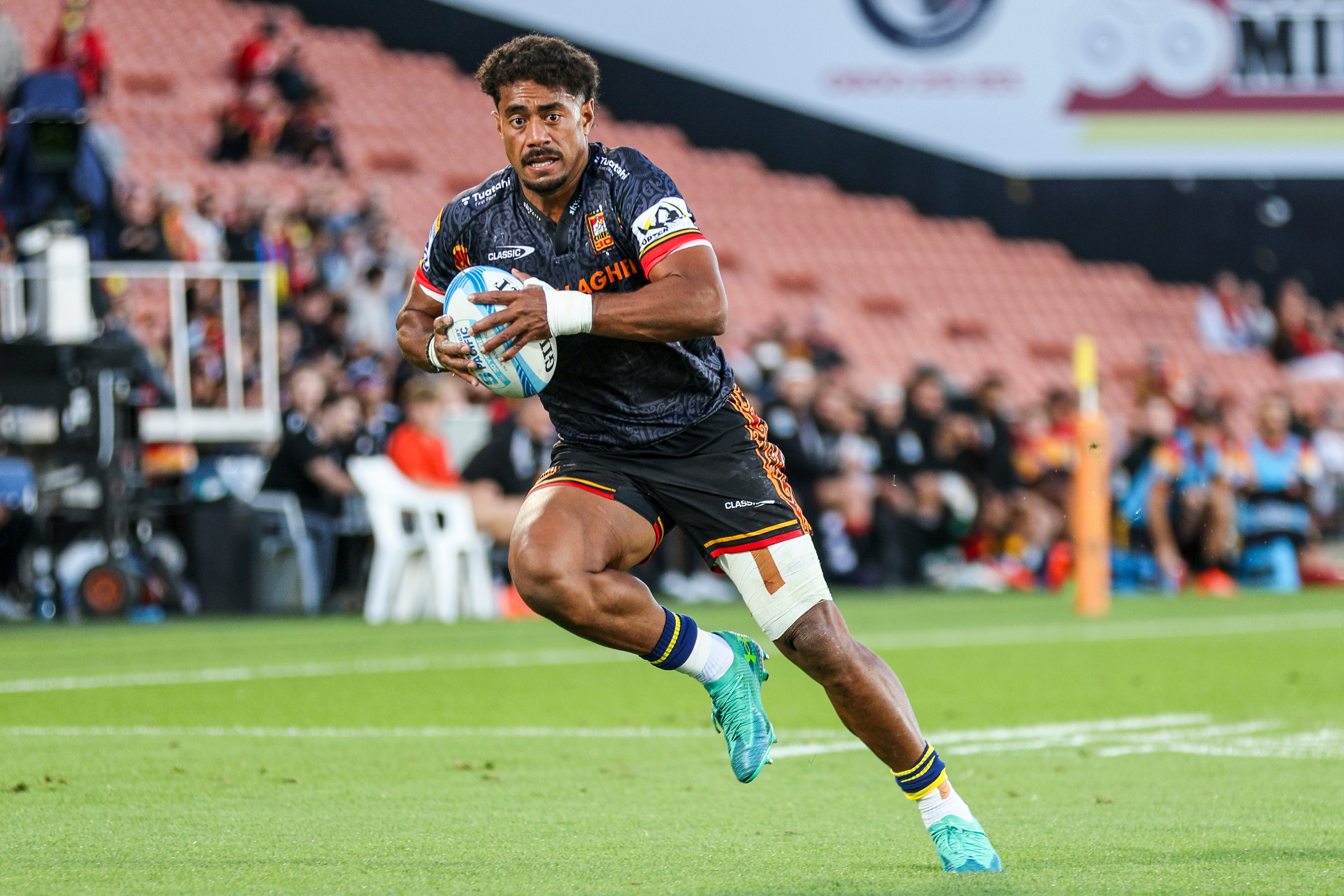 Emoni Narawa has re-signed with New Zealand Rugby and the Chiefs until the end of the 2029 season. Photo / Photosport