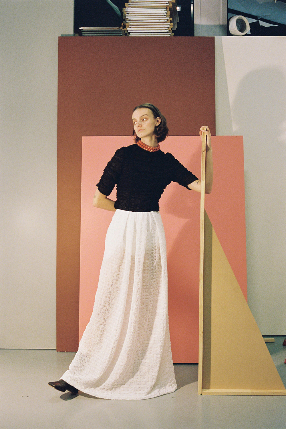 Kate Sylvester NZFW fitting. Photo / Olivia Renouf