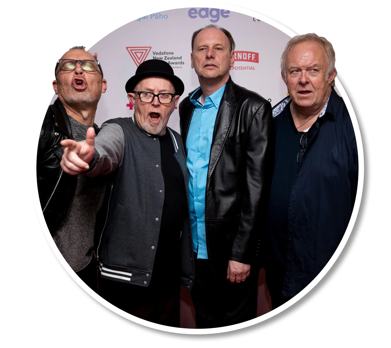 Th’ Dudes at the New Zealand Music Awards in 2019. Photo / Dean Purcell