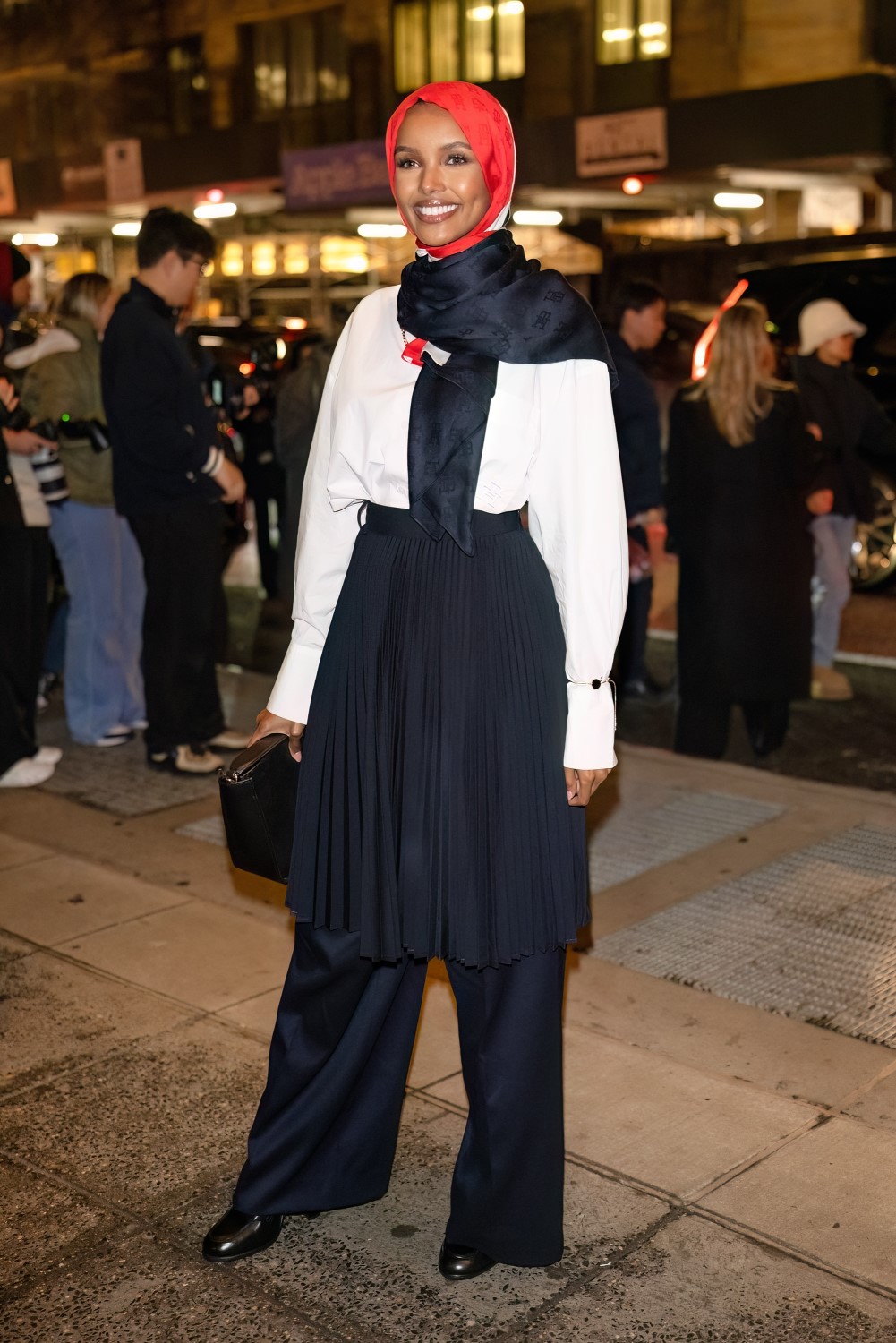 Model Halima Aden attends the Tommy Hilfiger fashion show during New York Fashion Week. Photo / Getty Images