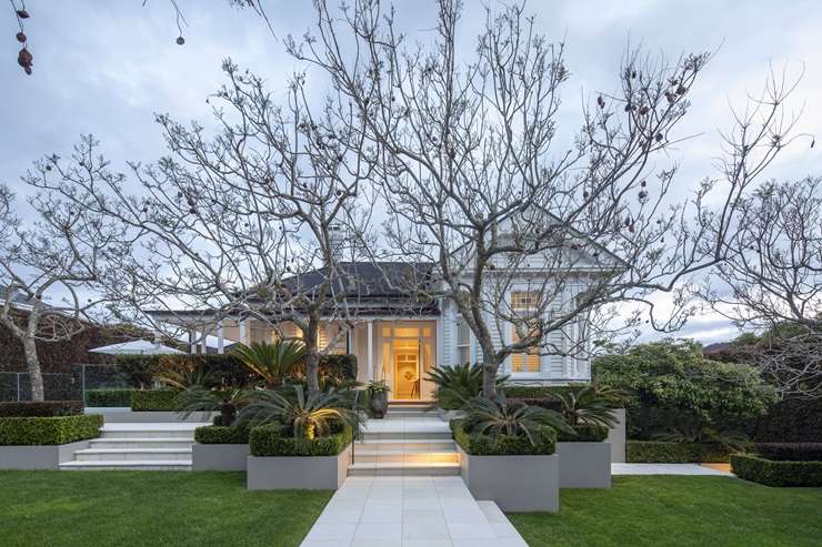 One of the two neighbouring Herne Bay homes sold for $26m in deals which settled in January, 2025.