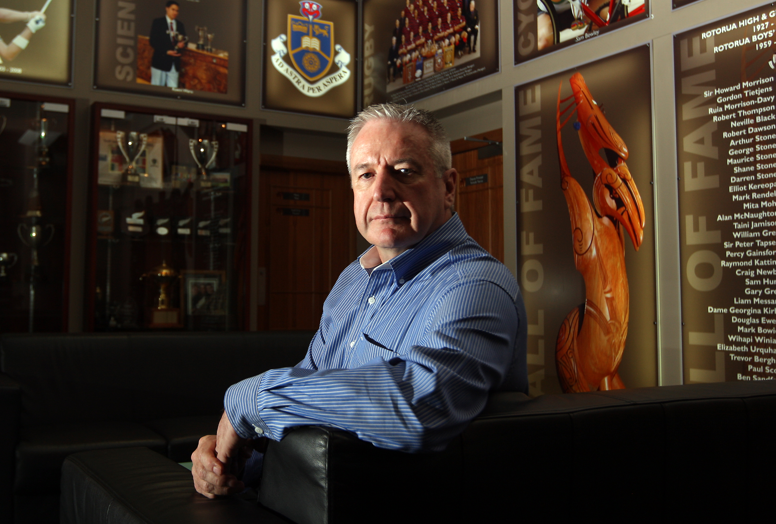 Rotorua Boys' High principal Chris Grinter, pictured in 2011. Photo / Andrew Warner
