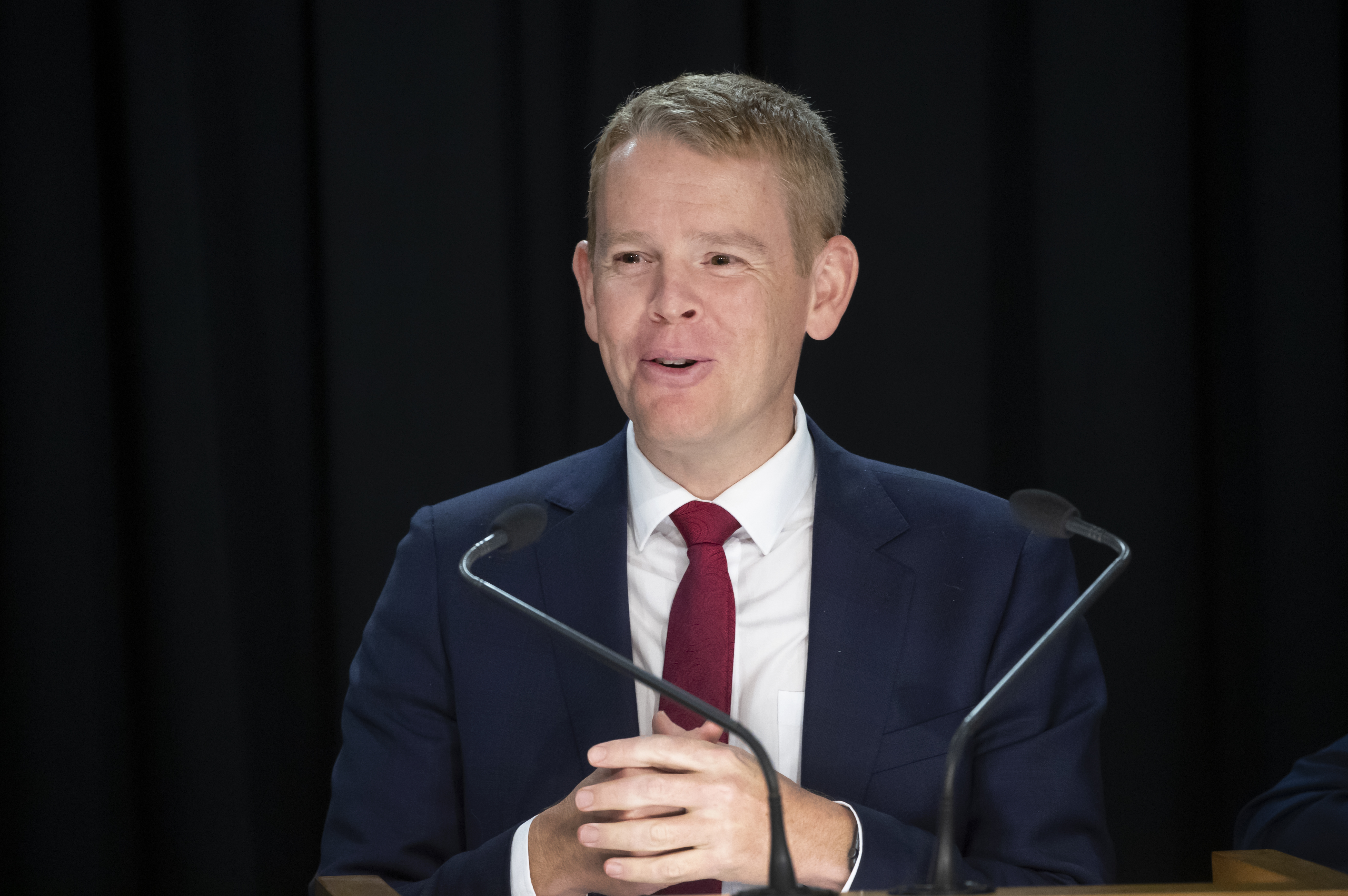 Prime Minister Chris Hipkins has made the announcement at his party's Congress in Wellington today. Photo / Mark Mitchell