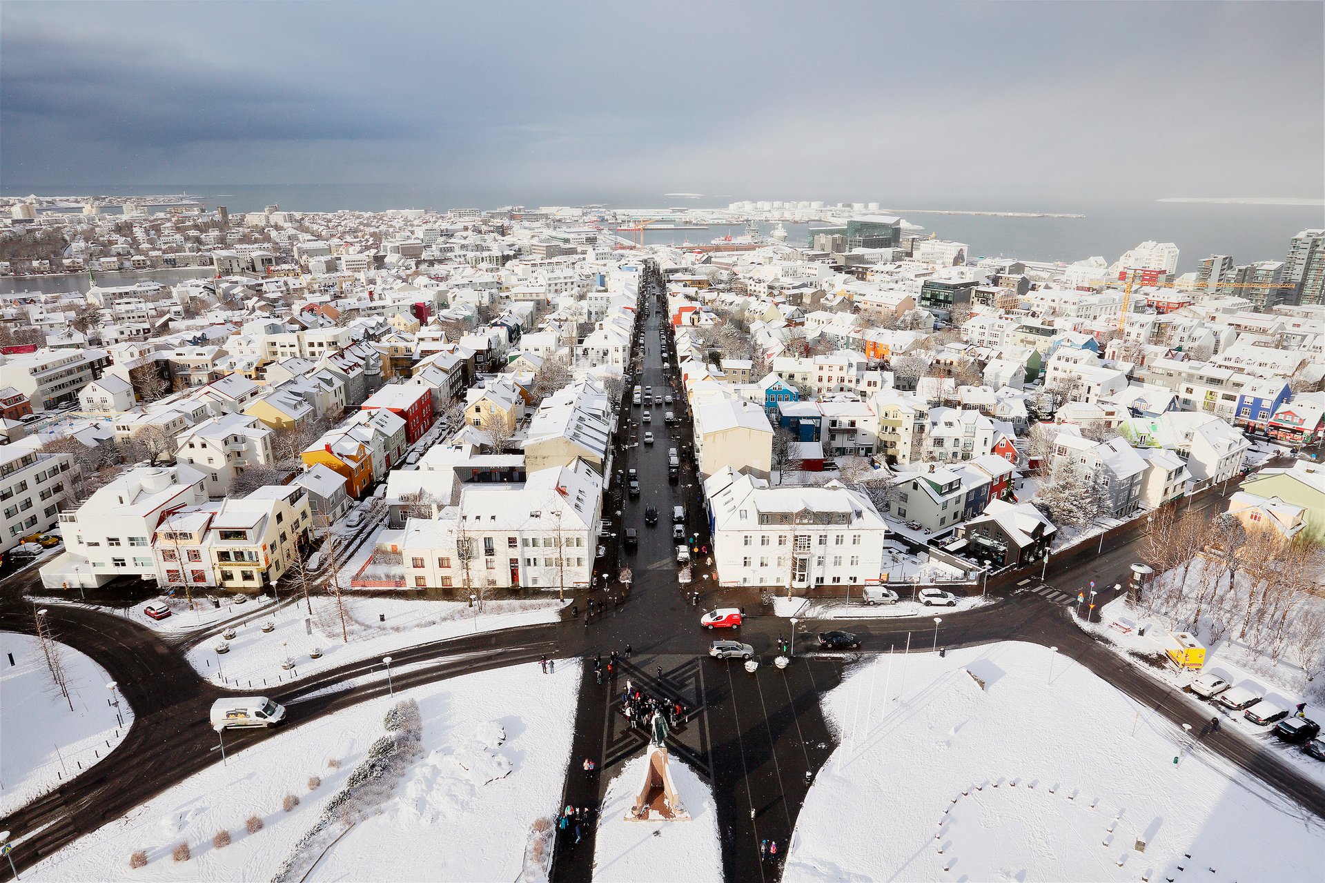 Reykjavik in winter. Photo / Getty Images