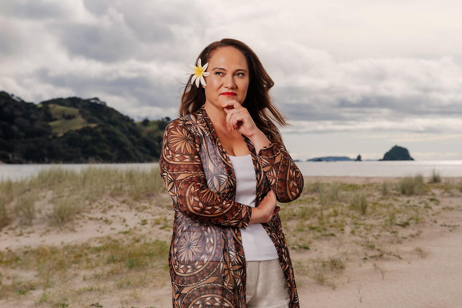 Celebrity Treasure Island - Carmel Sepuloni. Photo / Matt Klitscher