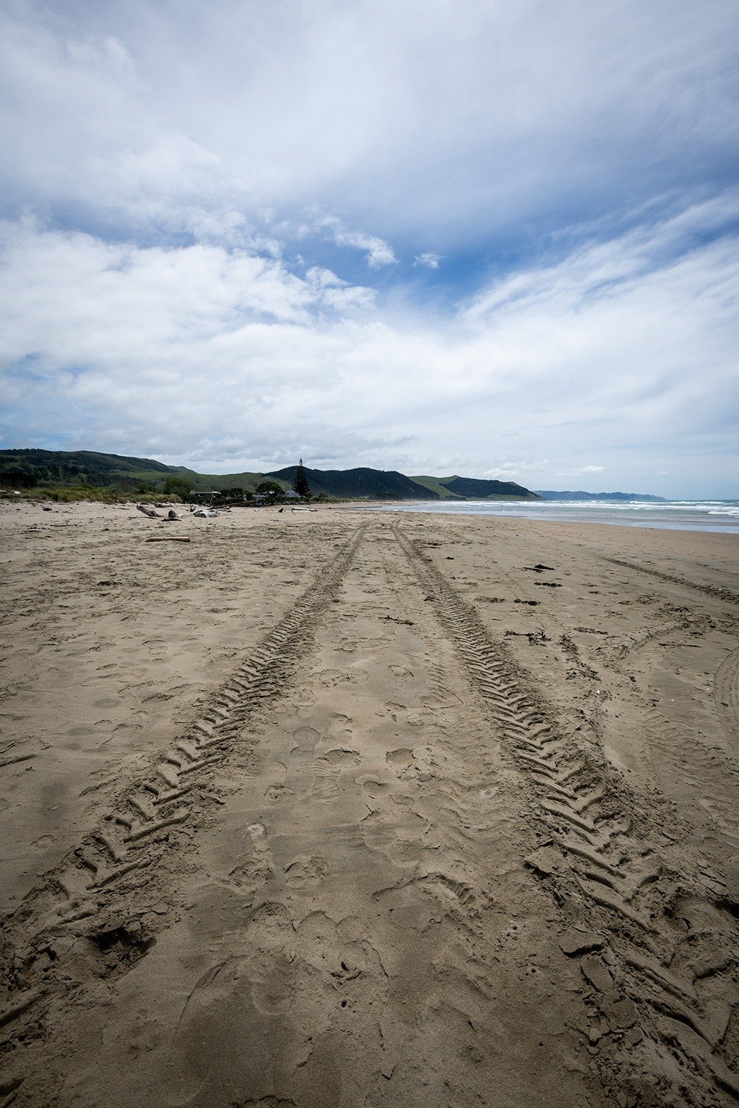 Opinion is divided about what to do about vehicles on Waimārama Beach. Photo / NZME