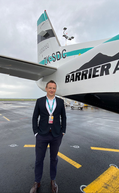 Barrier Air chief executive Grant Bacon says small airlines are already facing pressure from industry-wide costs.