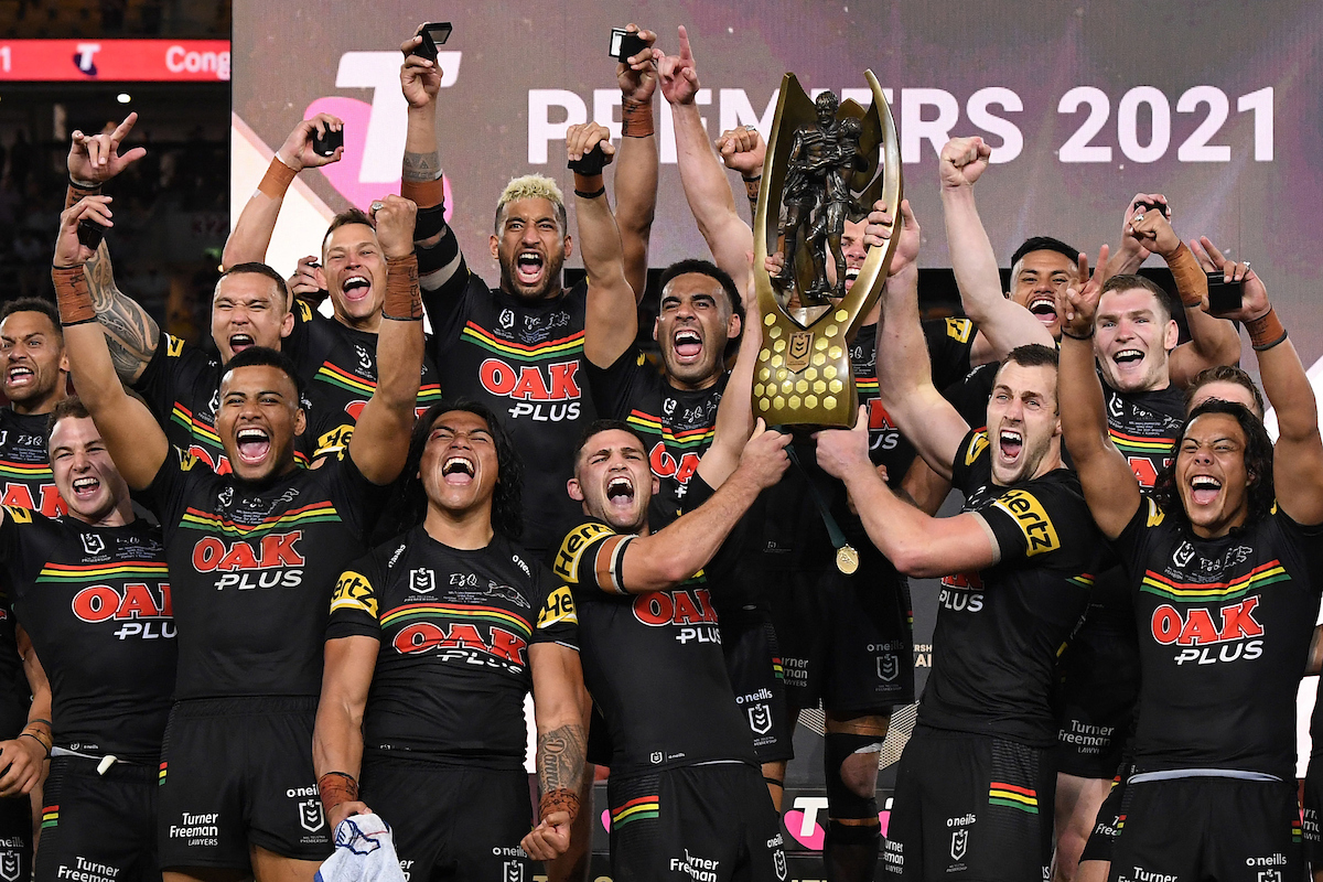 NRL 2021: Penrith Panthers, For and Against, grand final winners