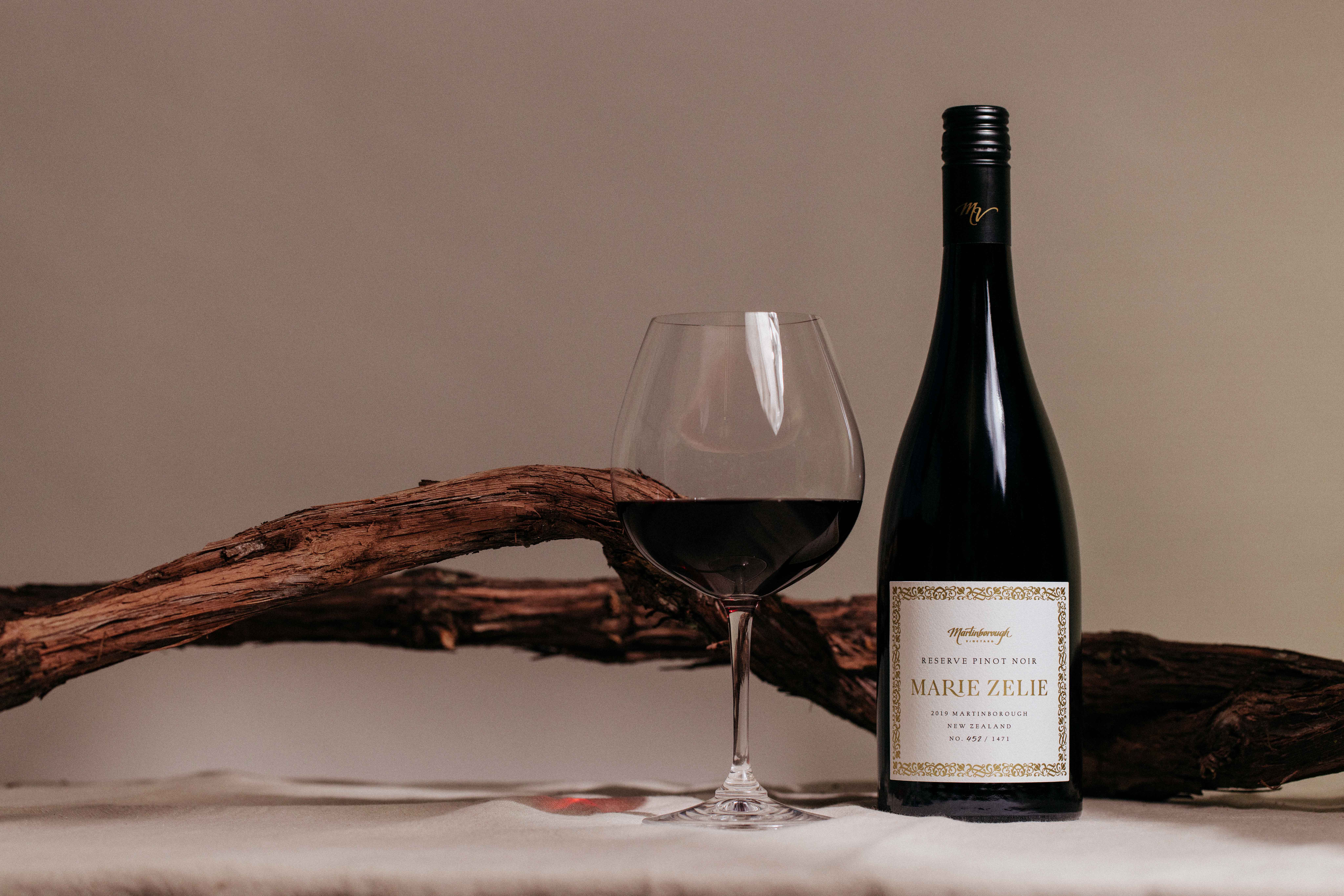 ‘Marie Zelie’ Reserve Pinot Noir 2019.