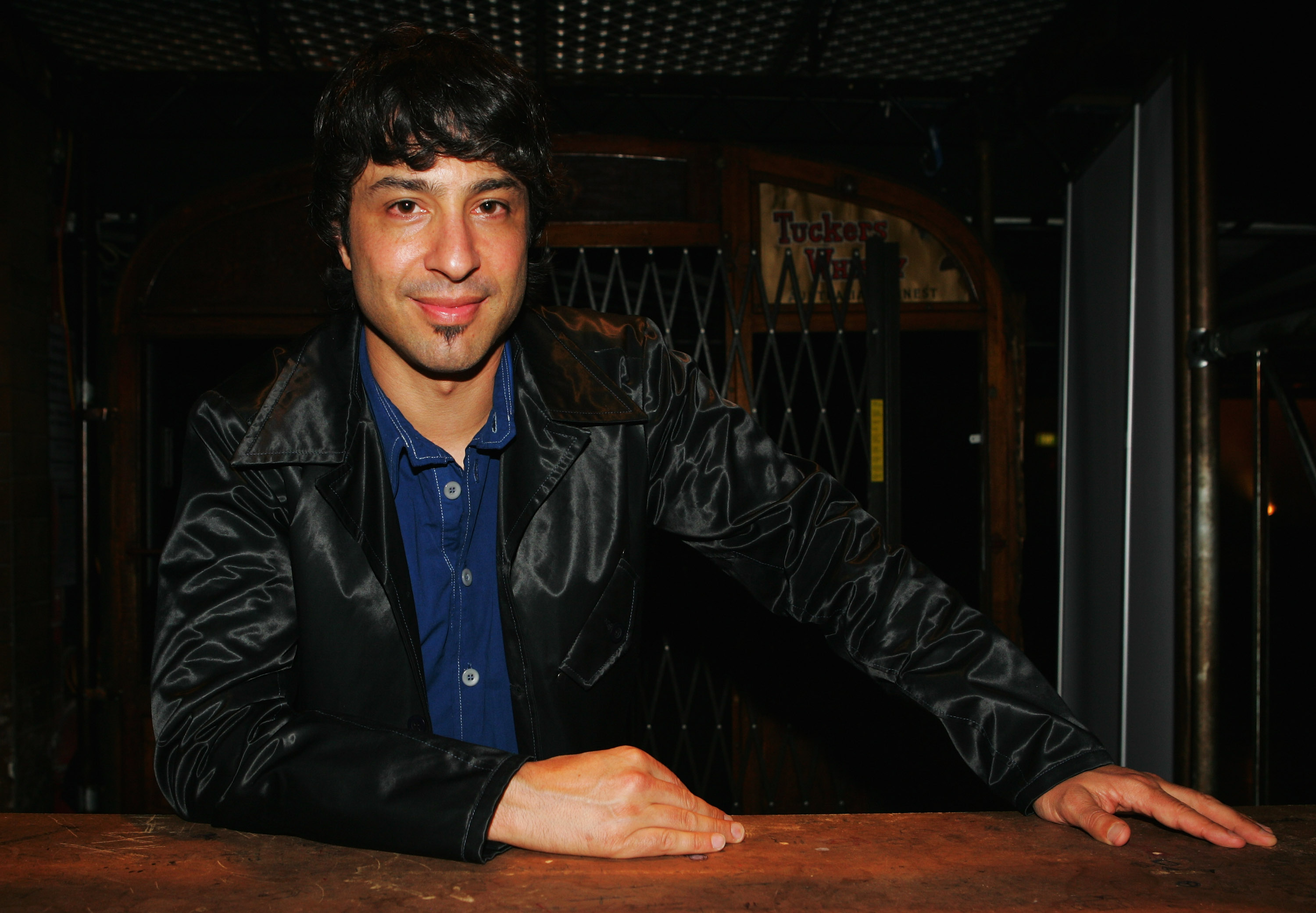 Arj Barker has found much of his career success in Australia, pictured at the opening night of the Cracker Comedy Festival at the Metro Theatre on April 16, 2008 in Sydney. Photo / Getty Images
