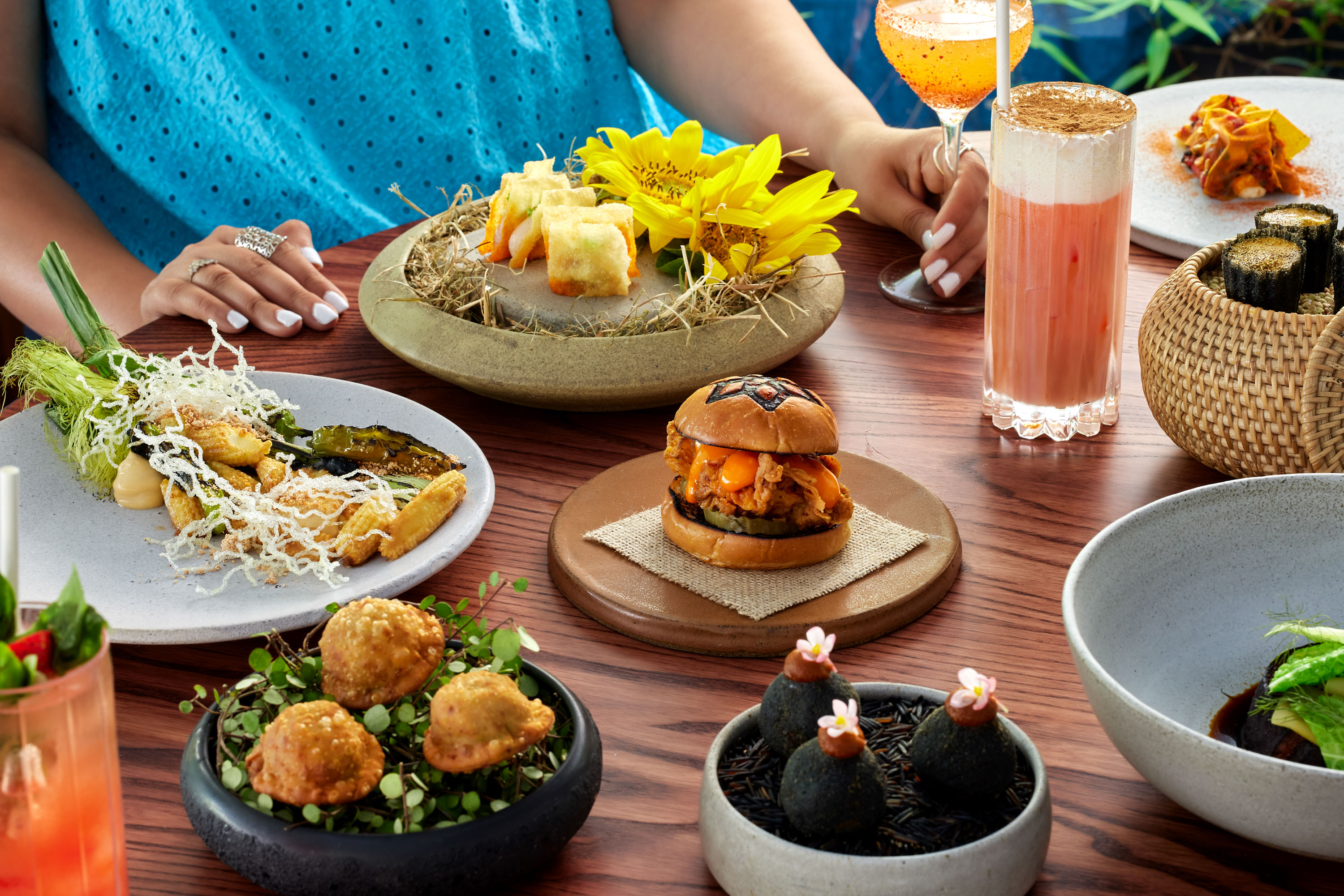 A selection of dishes from Anise’s ‘modern Asian’ menu. Photo / Babiche Martens
