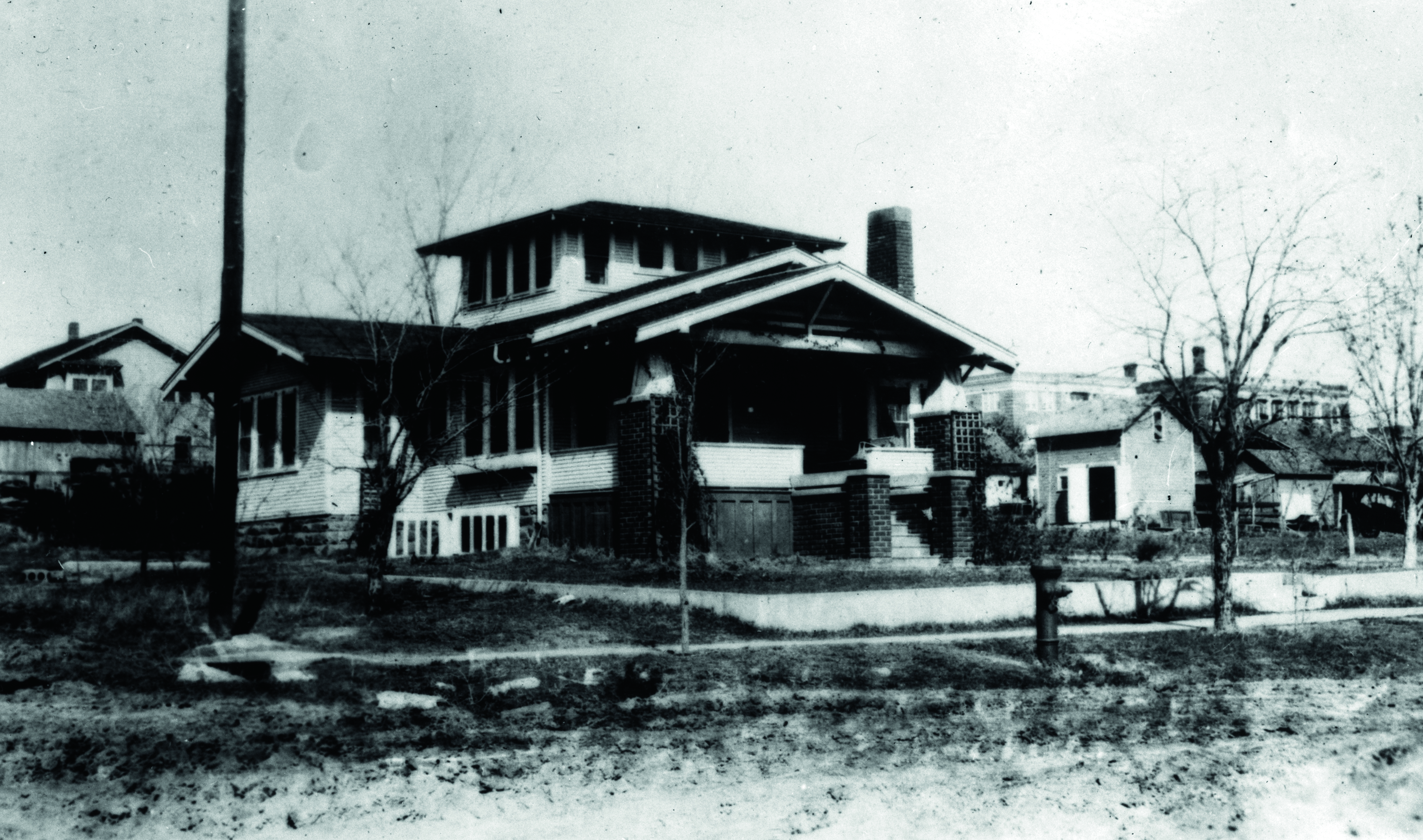 The home of Rita Smith, who was killed in March 1923 when it was blown up. Photo / Supplied