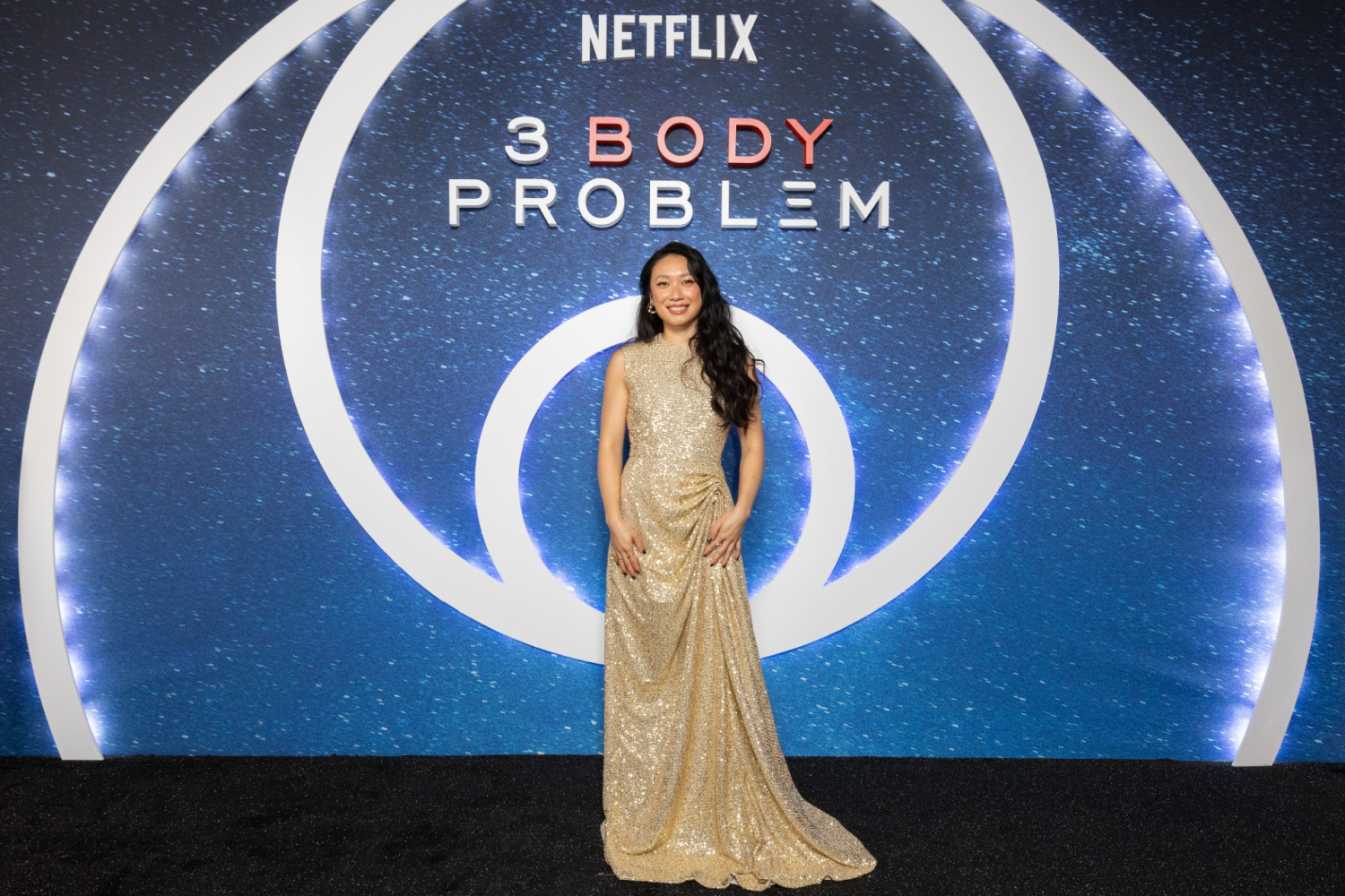Jess Hong attended the premiere of her long-awaited Netflix show 3 Body Problem.