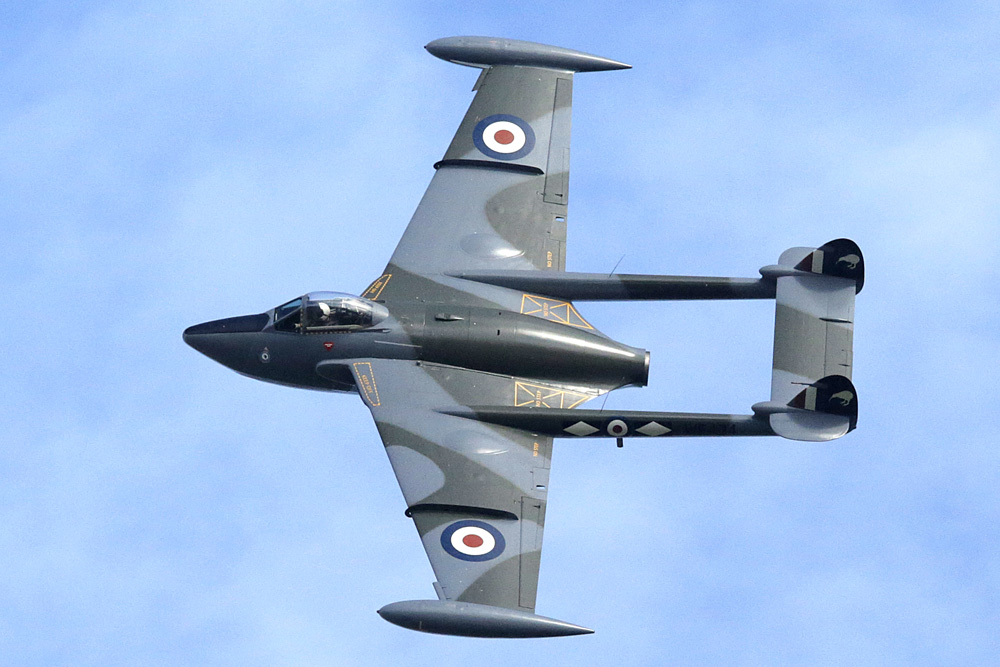  John Luff's Venom plane will be in Whanganui for the open day. Photo /  Bevan Conley