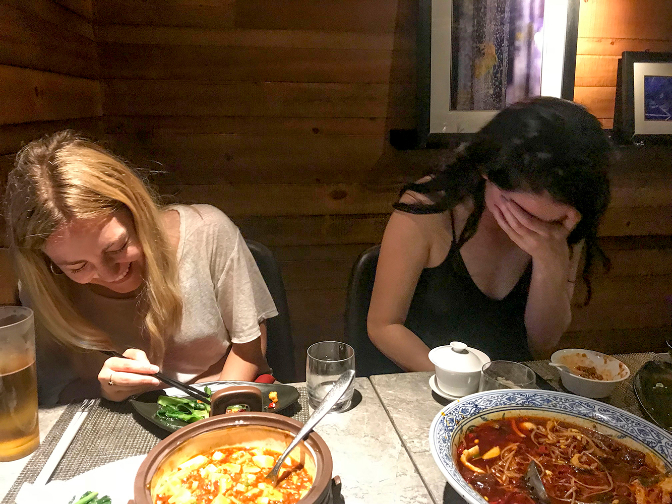 Dinner at Qi — House of Sichuan. Picture / Supplied