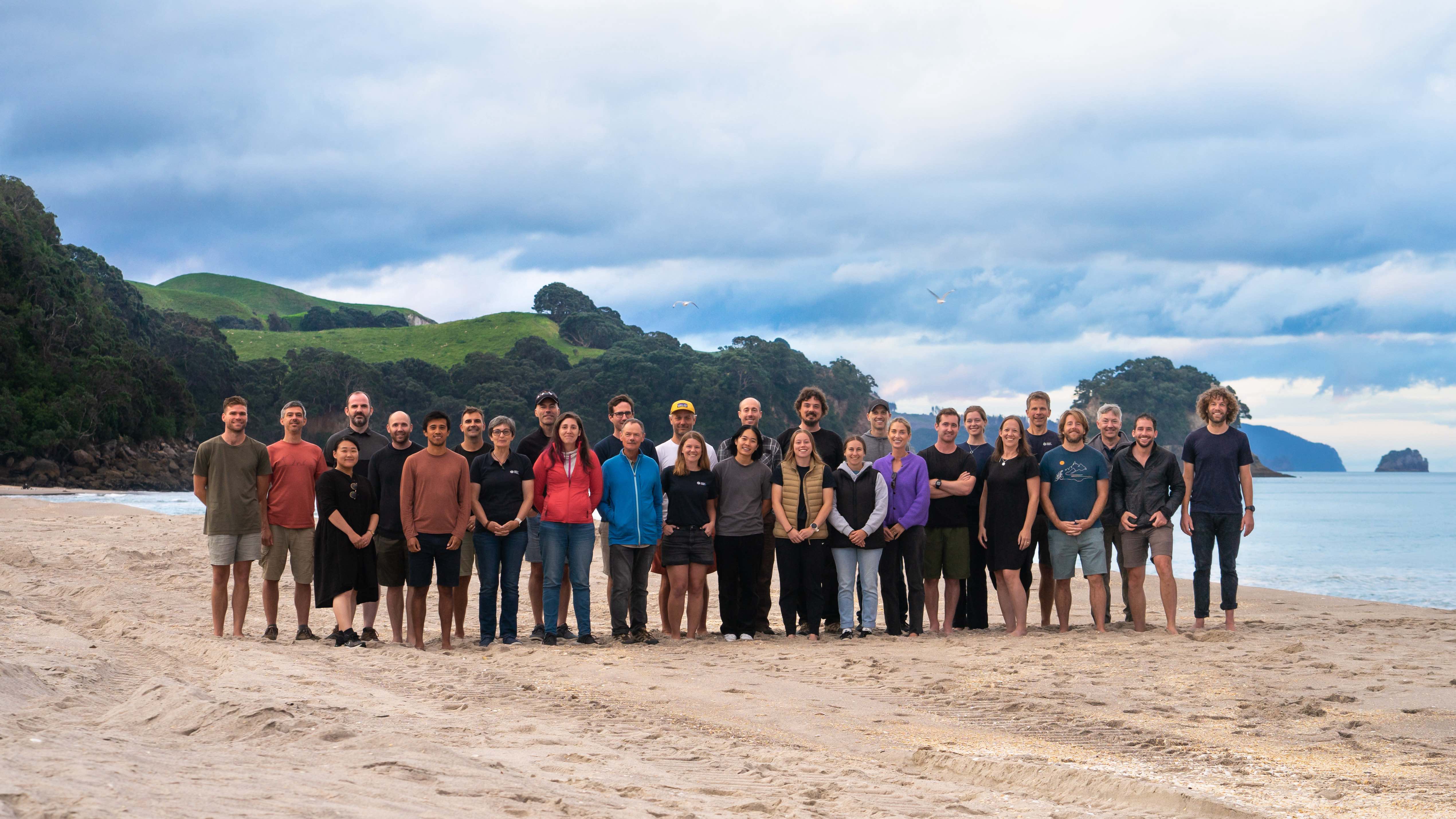 Members of Starboard's 25-strong team, who are usually scattered around NZ.