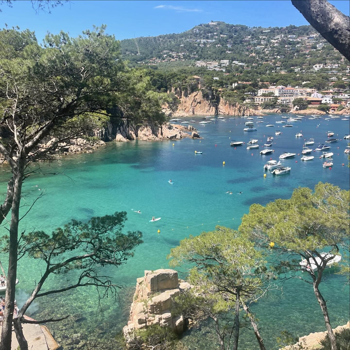 Overlooking the turquoise coast in Costa Brava. Photo / Dan Ahwa