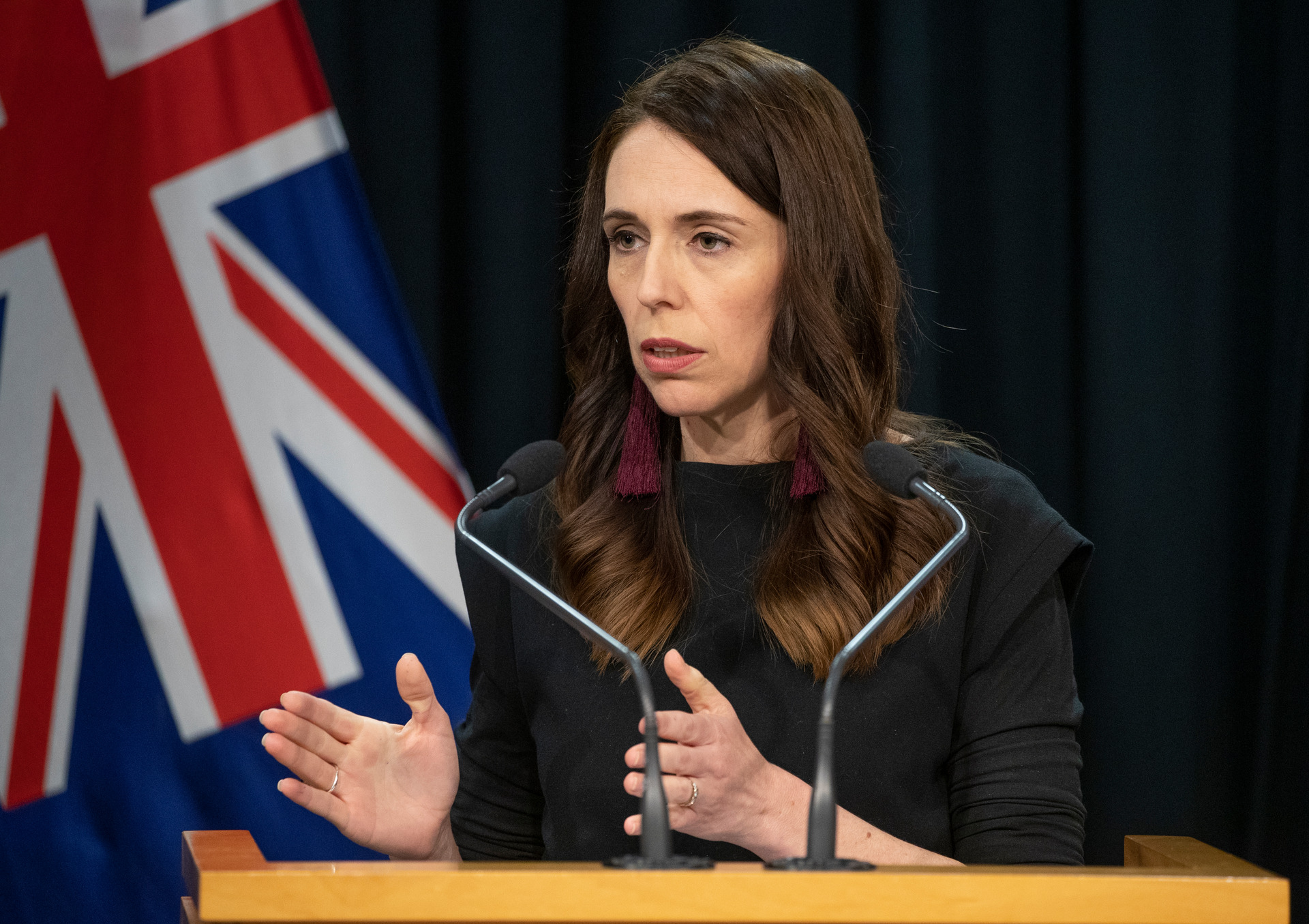 Jacinda Ardern says cannabis legalisation or decriminalisation is off the table, but a review will look at last year's law change to ensure it is doing what Parliament intended. Photo / Mark Mitchell