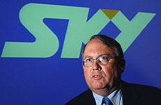 Former Sky boss John Fellett. Photo / Fotopress