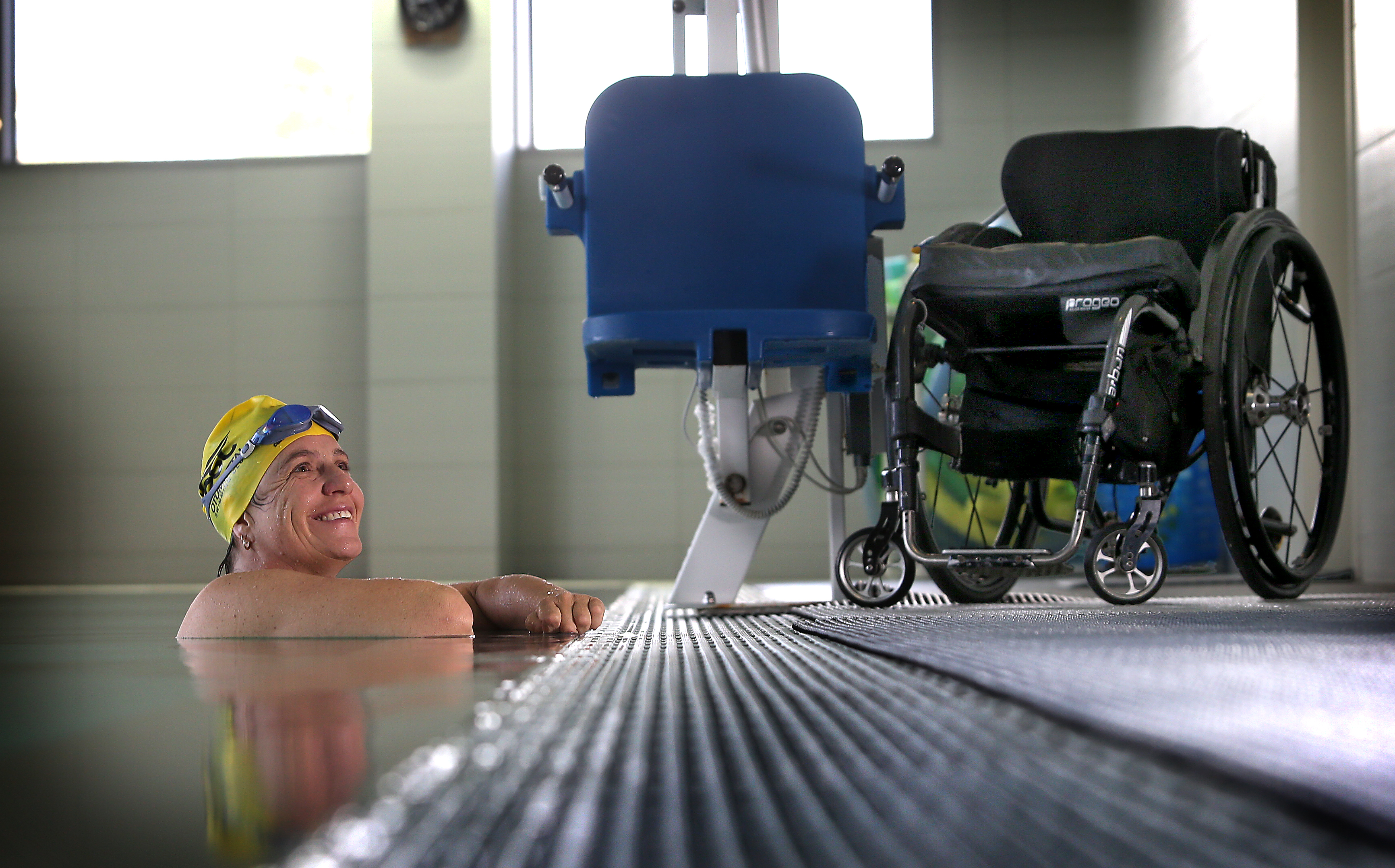 There has never been anyone with Lowry's level of impairment swim for the New Zealand Paralympic Team.