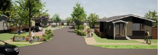 Kainga Ora said all 37 houses in the new development will be warm and insulated with double-glazed windows, carpets and curtains. Image / Supplied