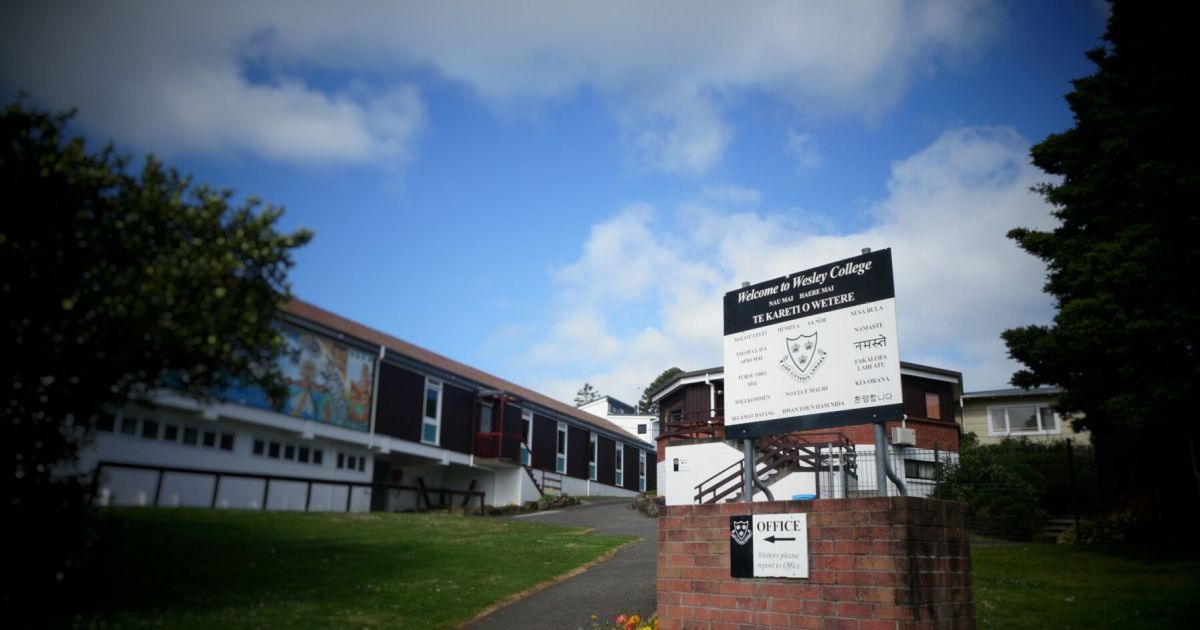 Wesley College, near Auckland, was established in 1844 and is New Zealand's oldest registered secondary school. Photo / Shannon Haunui-Thompson, RNZ