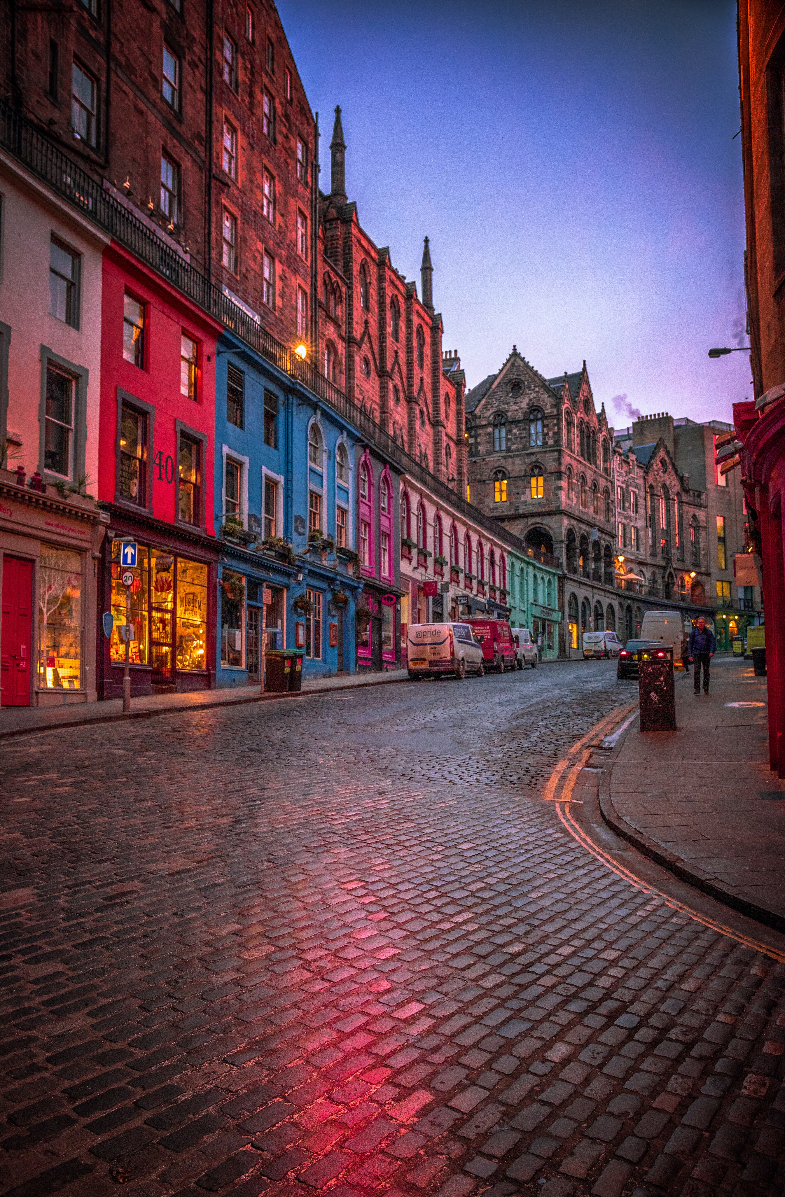 Enjoy wandering around the shops, especially the charity stores. Photo / Jim Divine