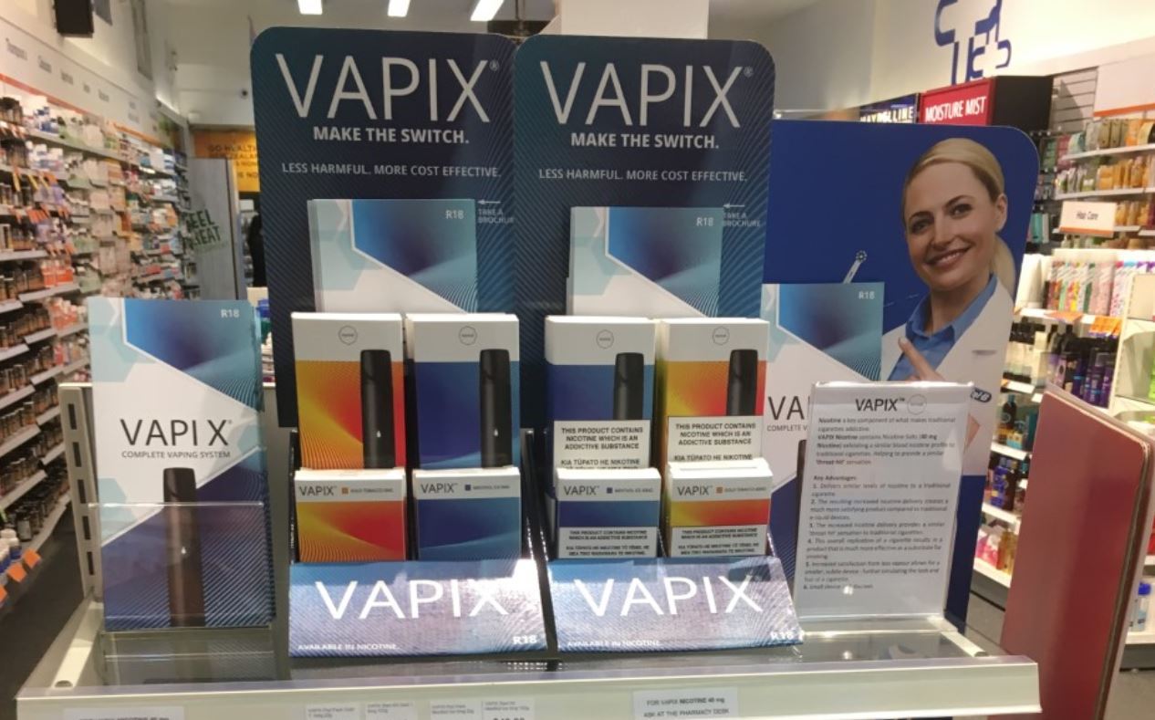 Vaping products now sold in NZ pharmacies NZ Herald