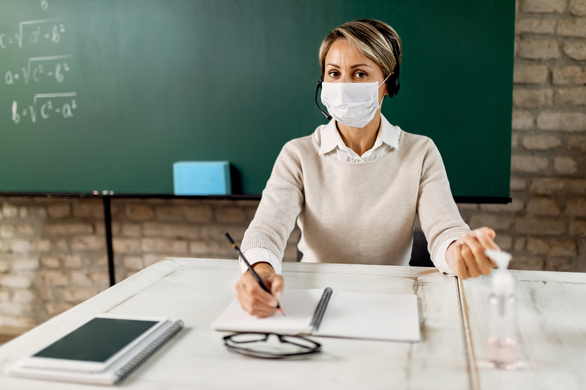 The Covid pandemic resulted in a lot of online teaching and time outside the classroom. 