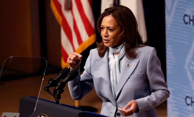 Even a win for Kamala Harris is unlikely to be good news for free trade. Photo / Getty Images