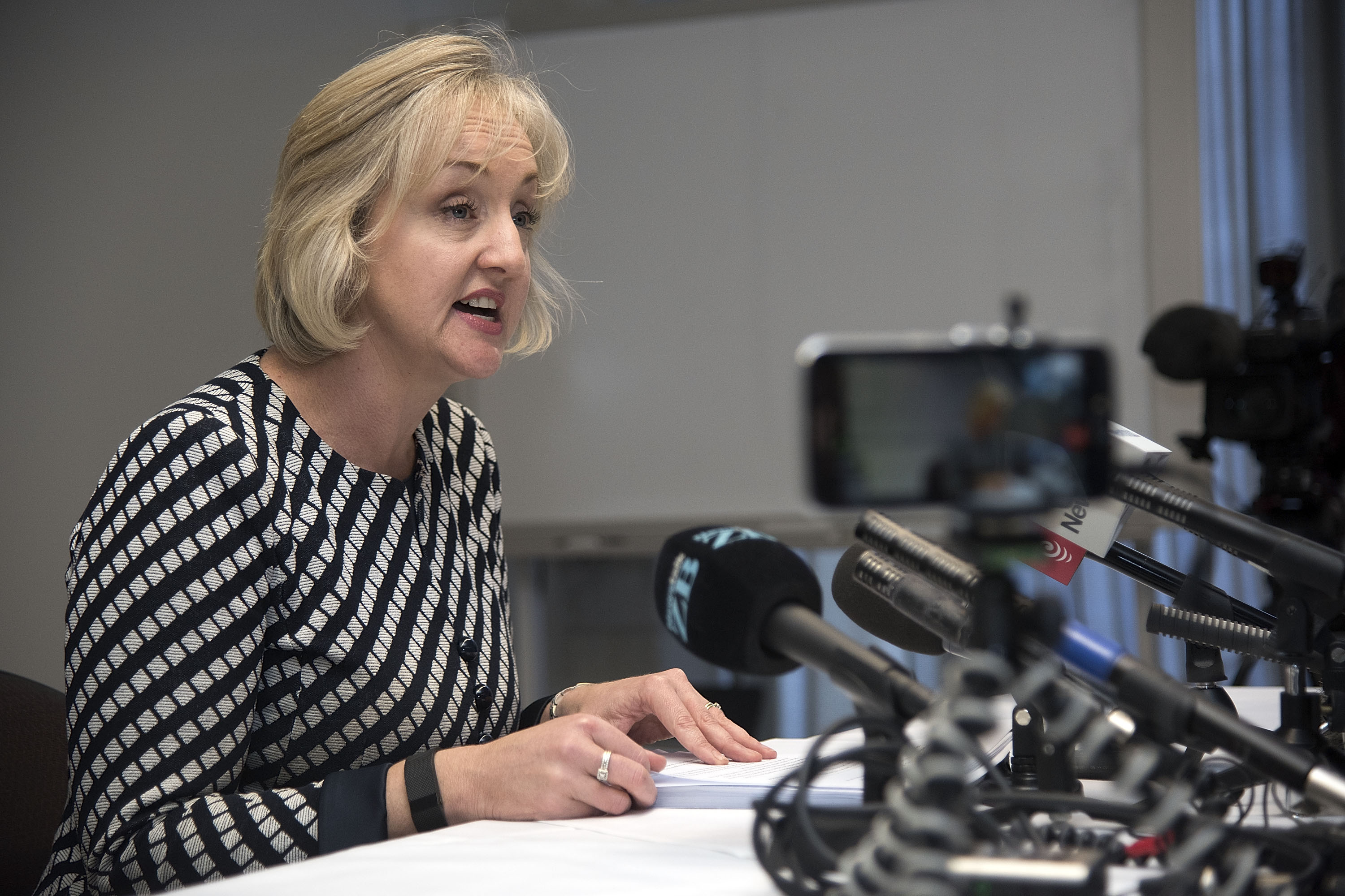 Justice Minister Amy Adams says the Youth Court is not a soft option. Photo / Mark Micthell