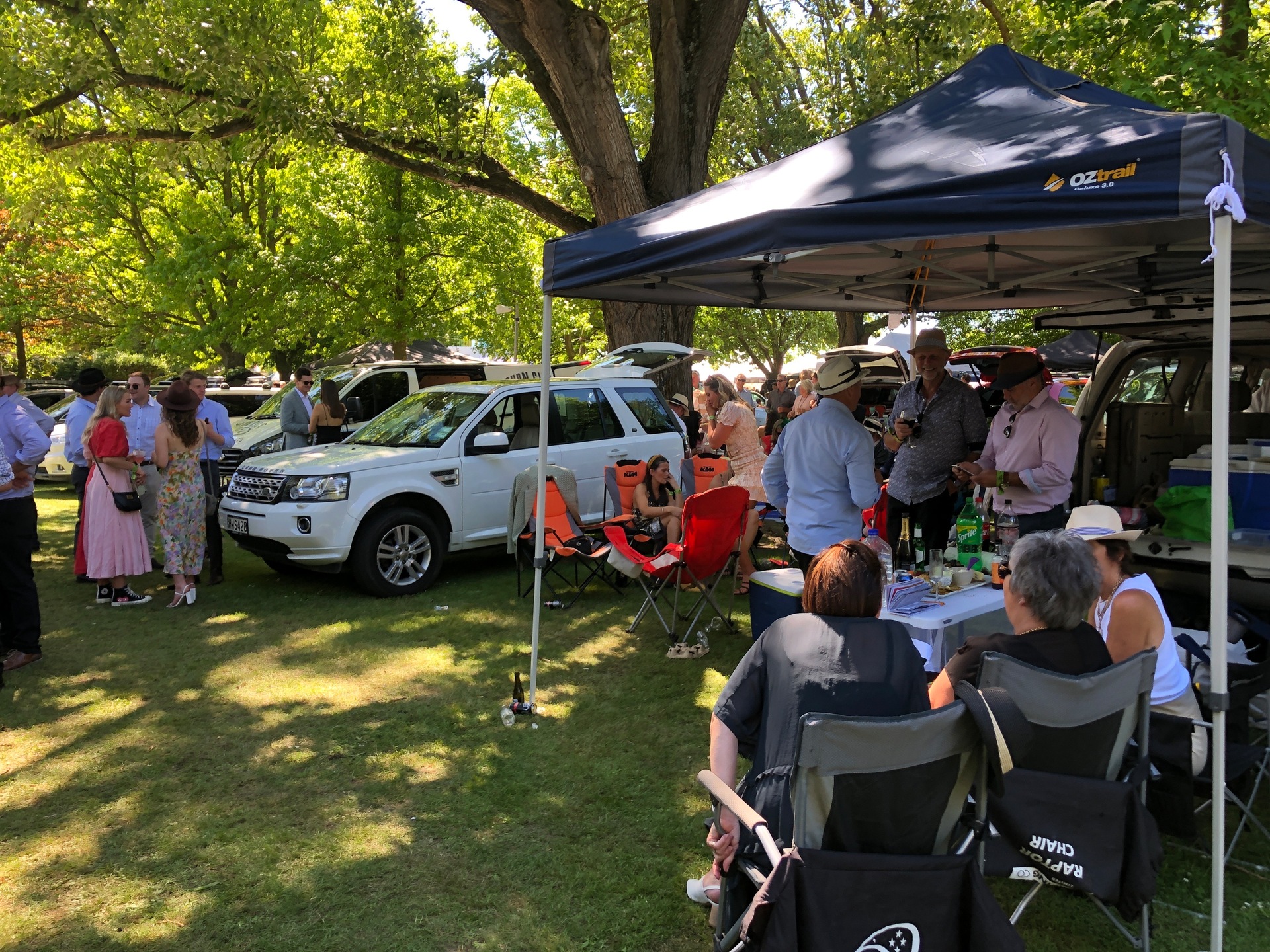 The popular members car park at Riccarton has sold out already for 2022. Photo / Supplied
