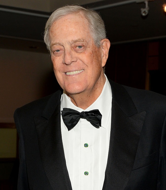 Republican donor and billionaire David Koch has died. Photo / Getty Images