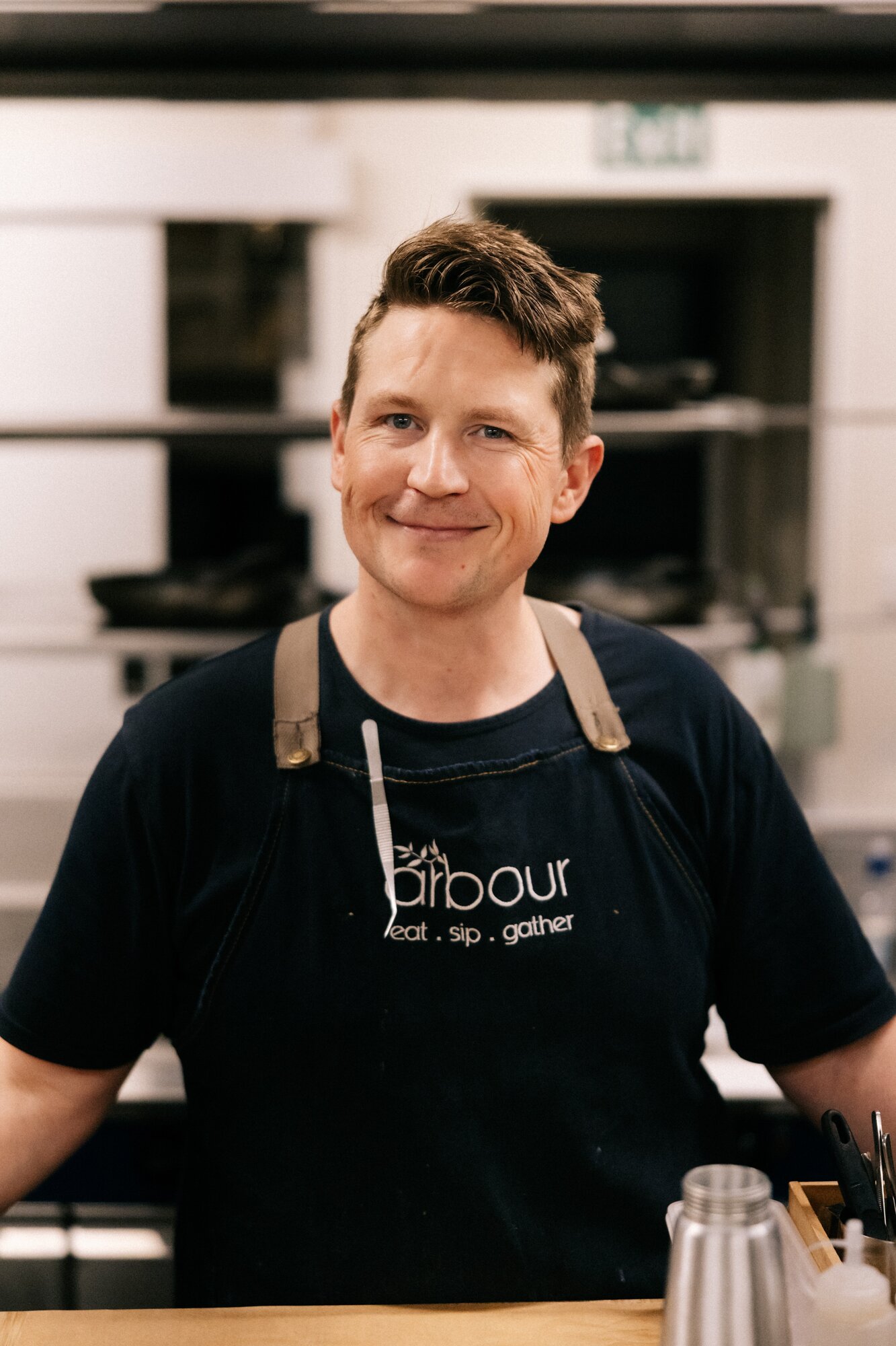 Arbour's co-owner chef Bradley Hornby. Photo / David James Photography