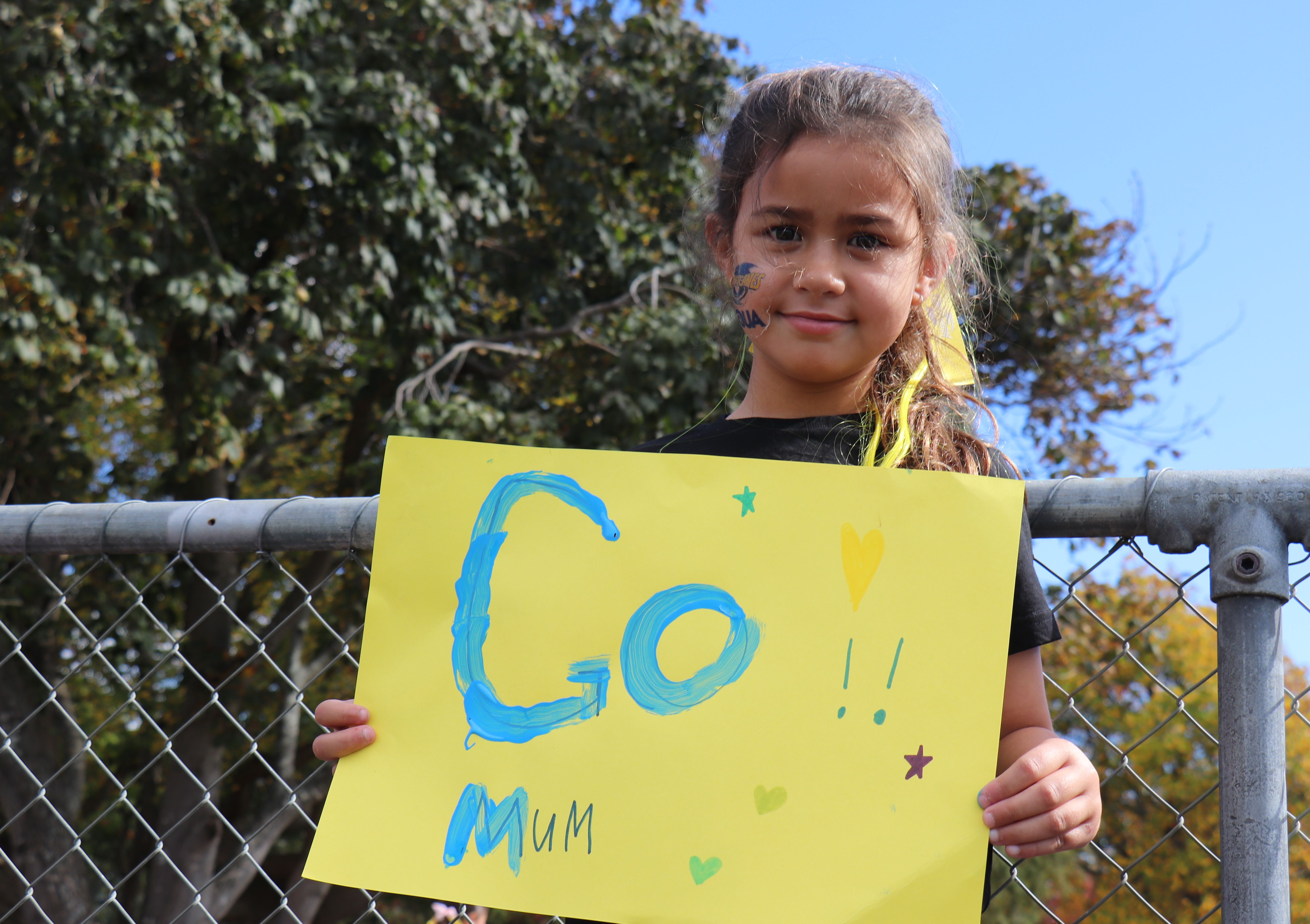 Kai-Lani Gapper was at Levin Domain supporting her mother, Hurricanes Poua first-five Te Rauoriwa Gapper, in the match against the Blues.