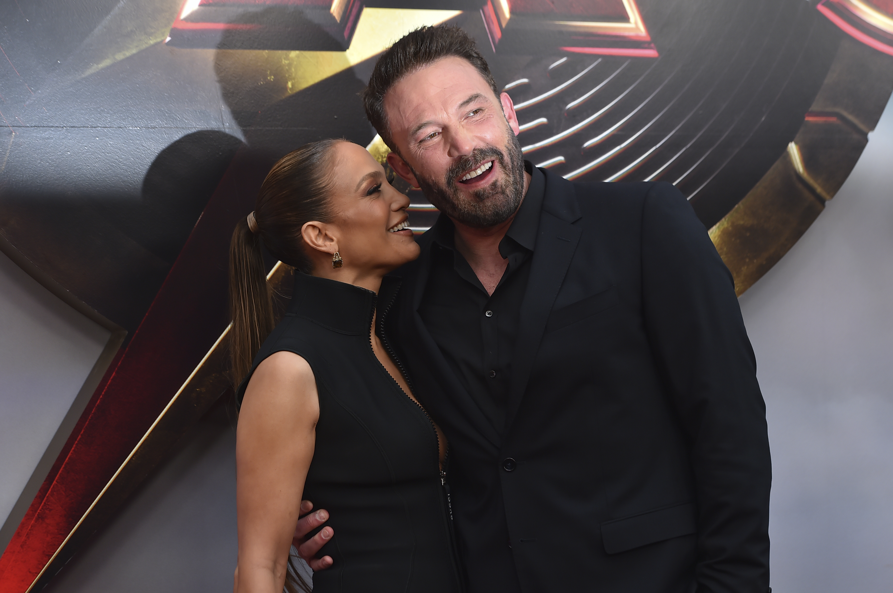Jennifer Lopez (left) and Ben Affleck arrive at the premiere of The Flash on Monday, June 12, 2023 at Ovation Hollywood in Los Angeles. Photo / Jordan Strauss / Invision / AP