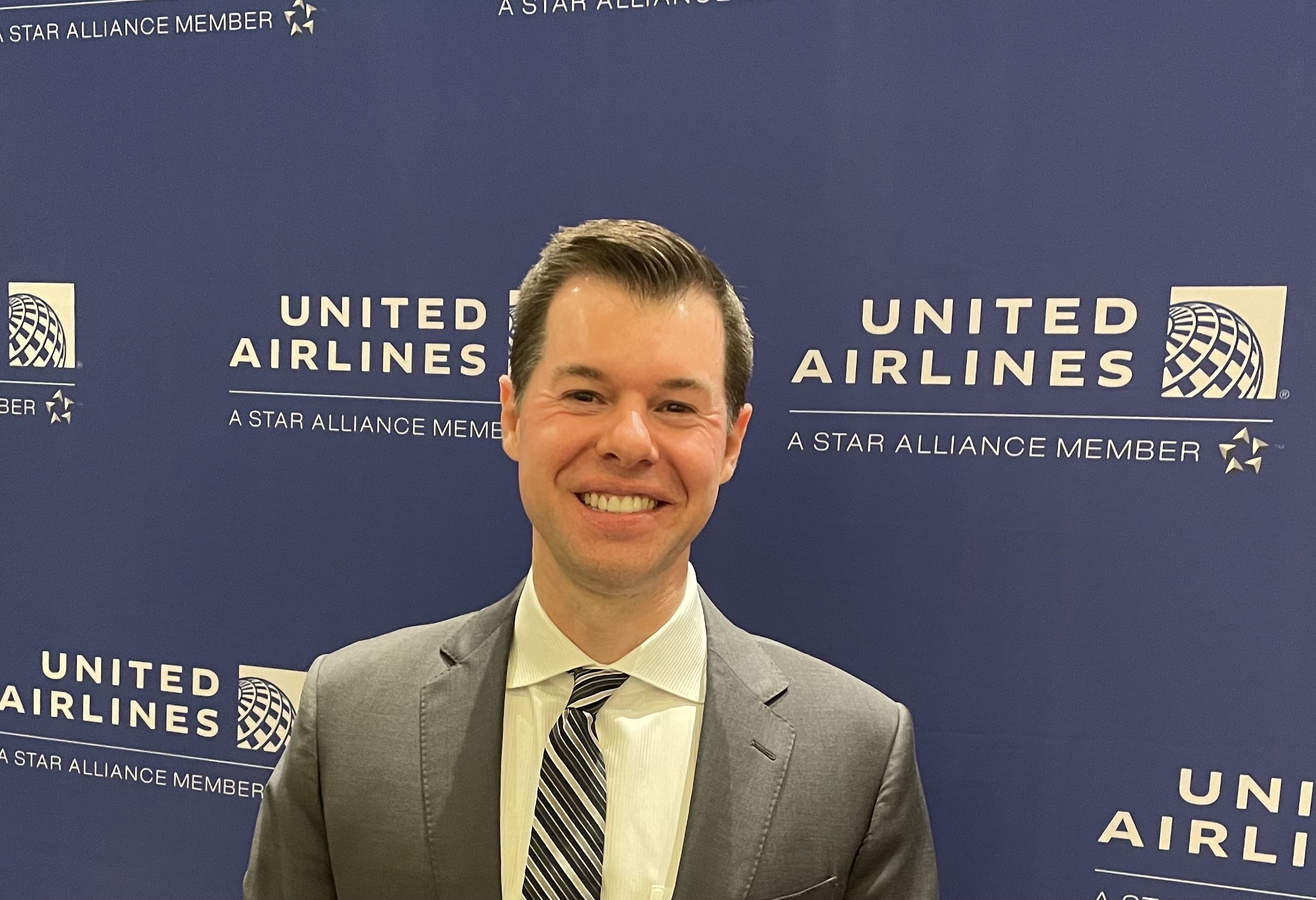 Patrick Quayle, vice-president, international network and alliances, United Airlines. Photo / Grant Bradley