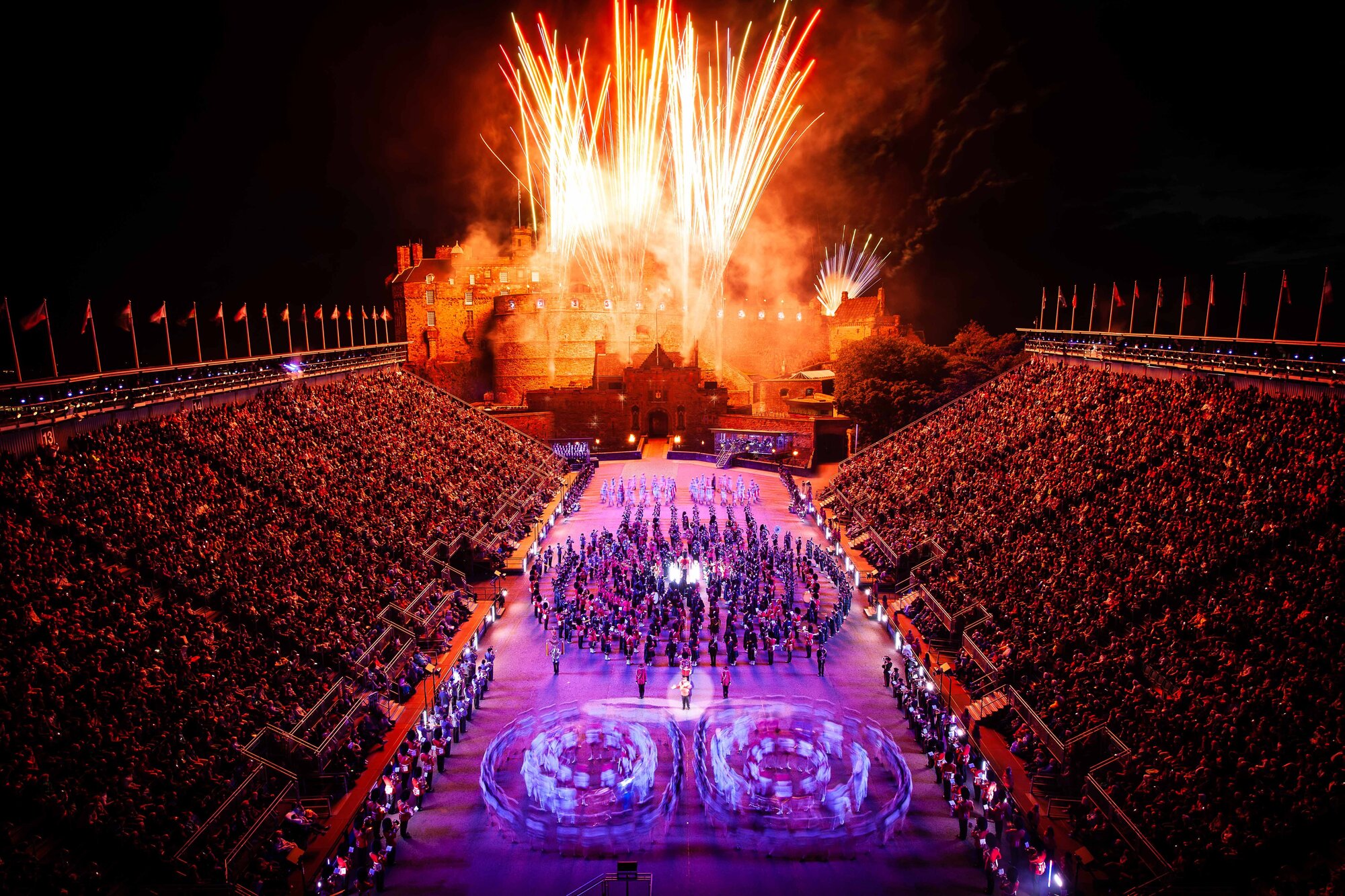 With more than 1000 performers taking part, this is one of the Tattoo's most ambitious international stadium productions to date.