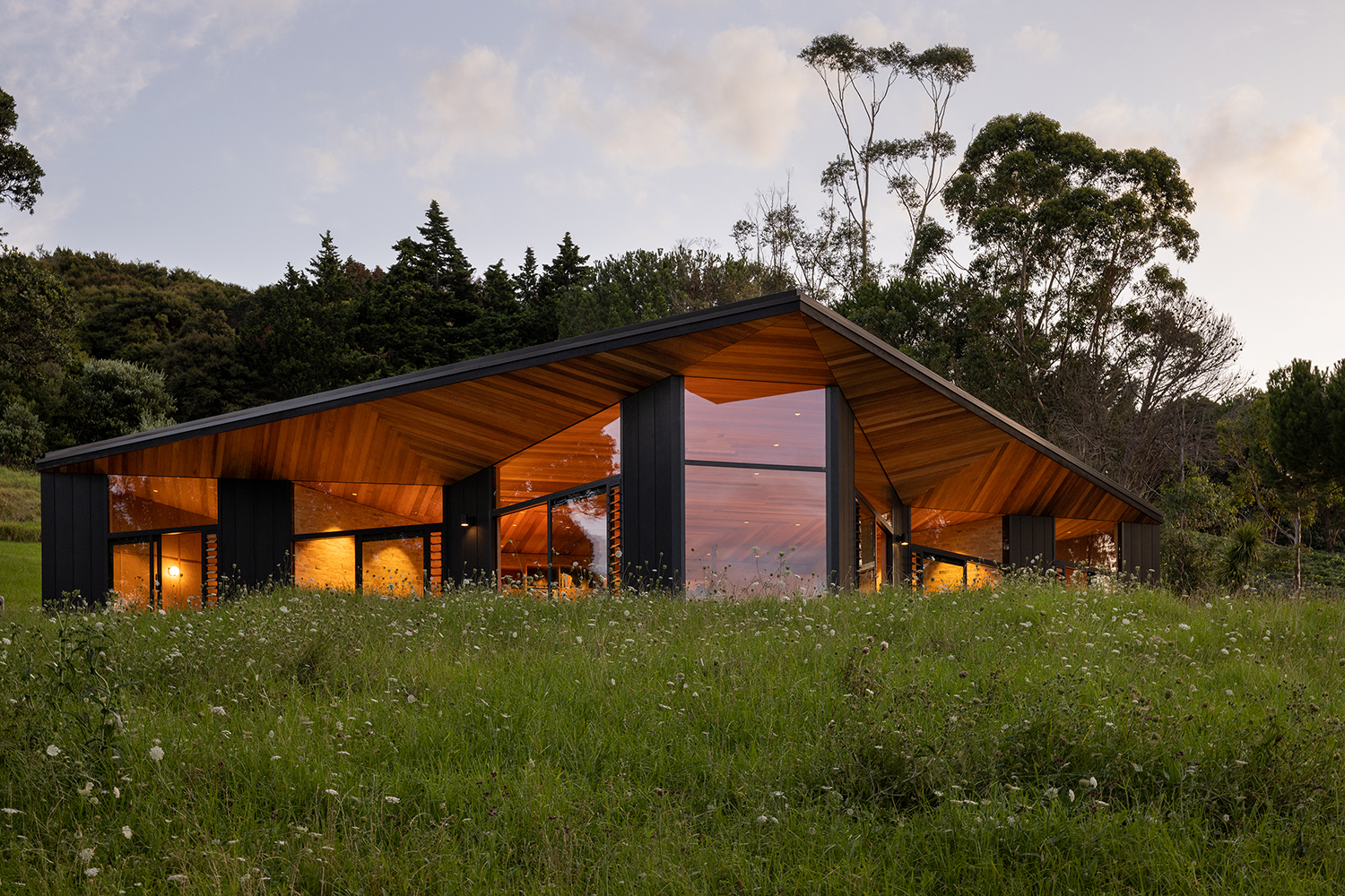 This small-scale building is designed to embrace the rhythms of the natural world. Photo / Simon Devitt