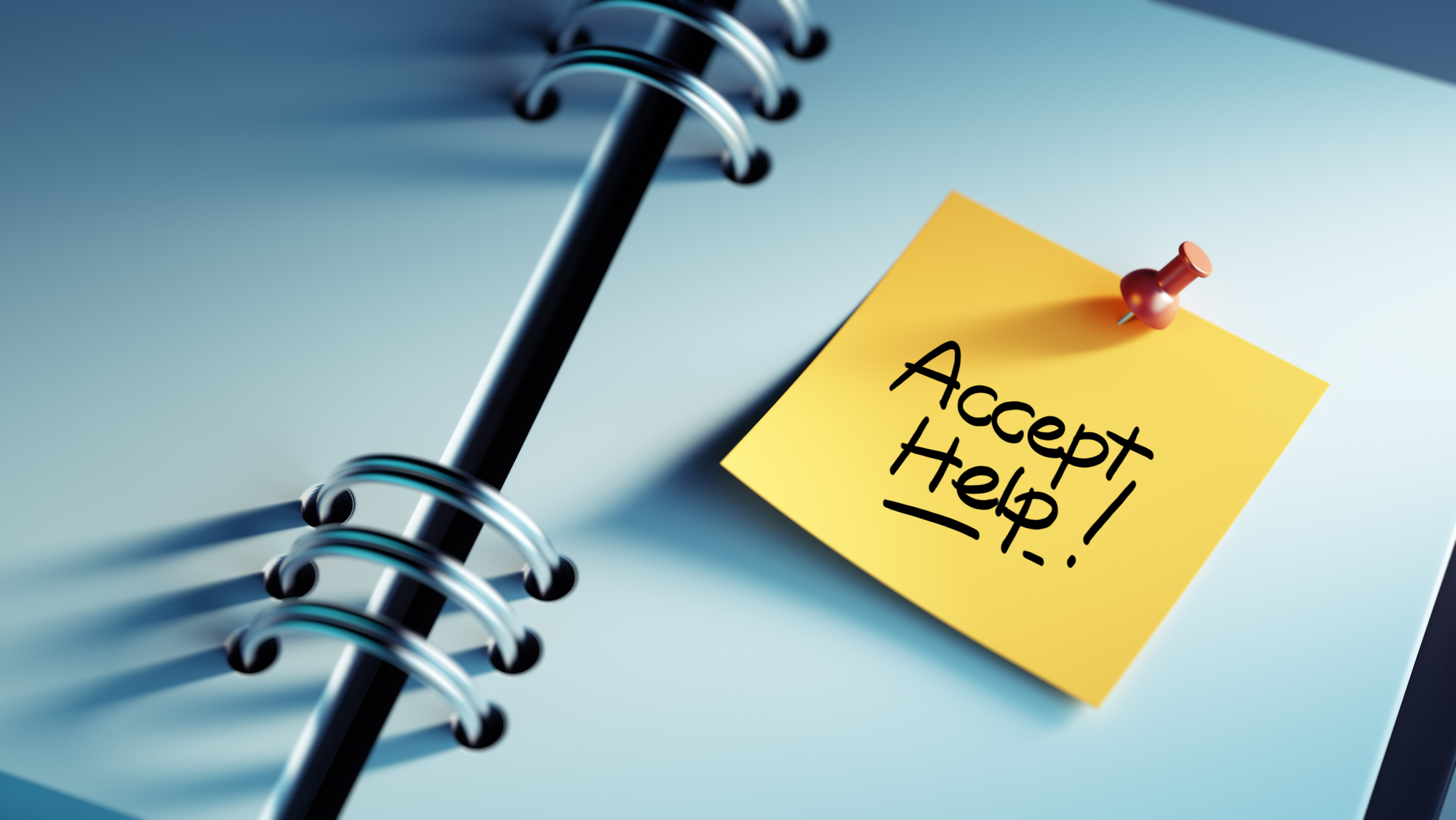 It's okay to accept help when it's offered. Photo / 123rf