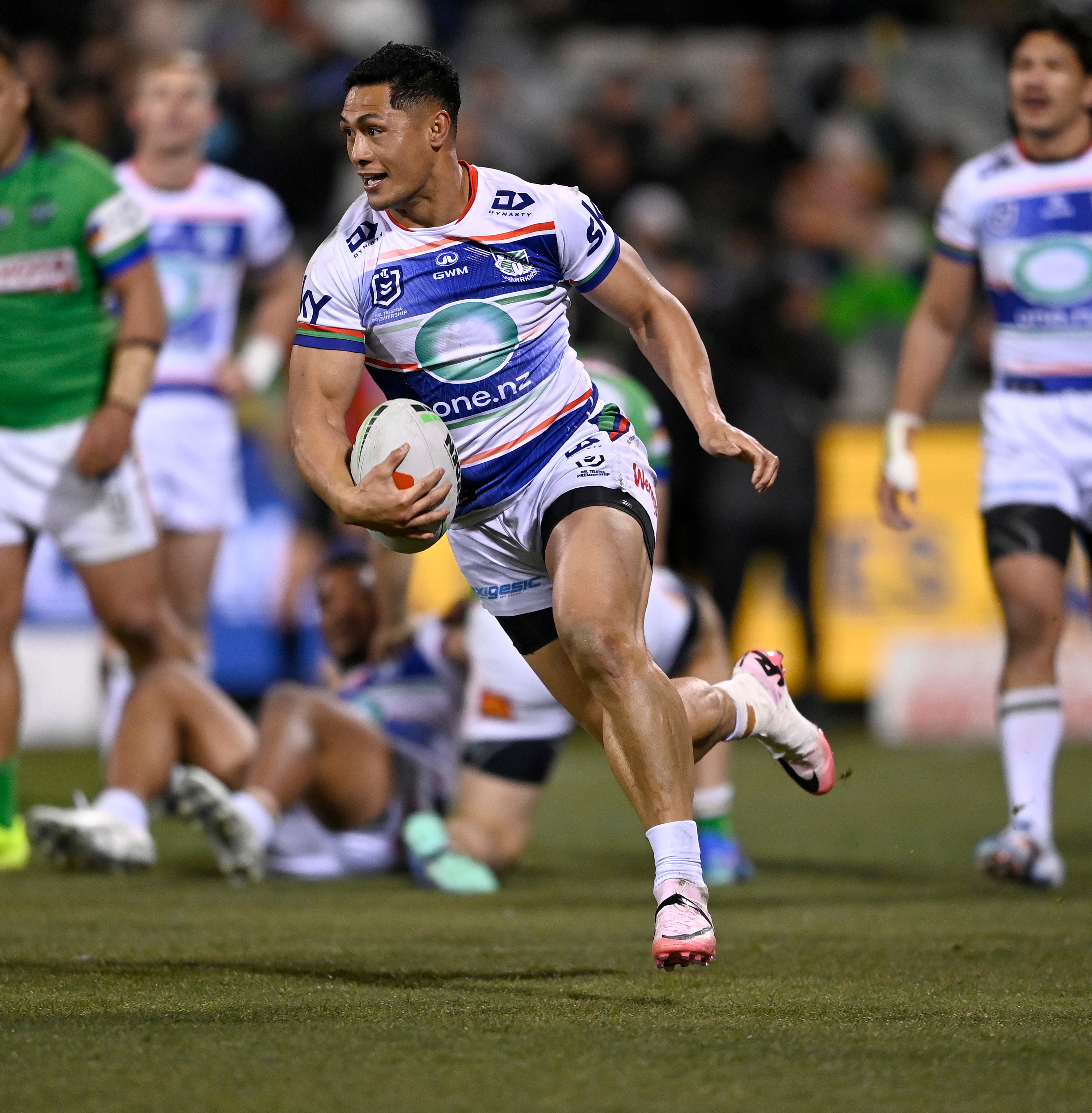 Roger Tuivasa-Sheck was among the Warriors' best in their loss to the Canberra Raiders last week. Photo / Photosport