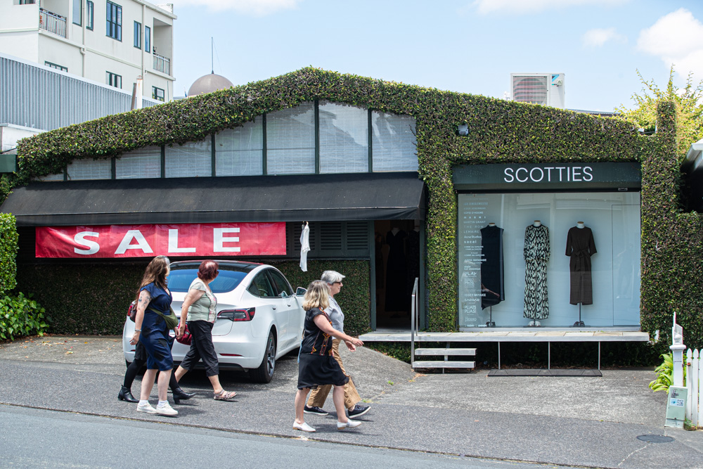 Auckland clothing store Scotties Boutique in Ponsonby, where allegations against Golriz Ghahraman have been made. Jason Dorday